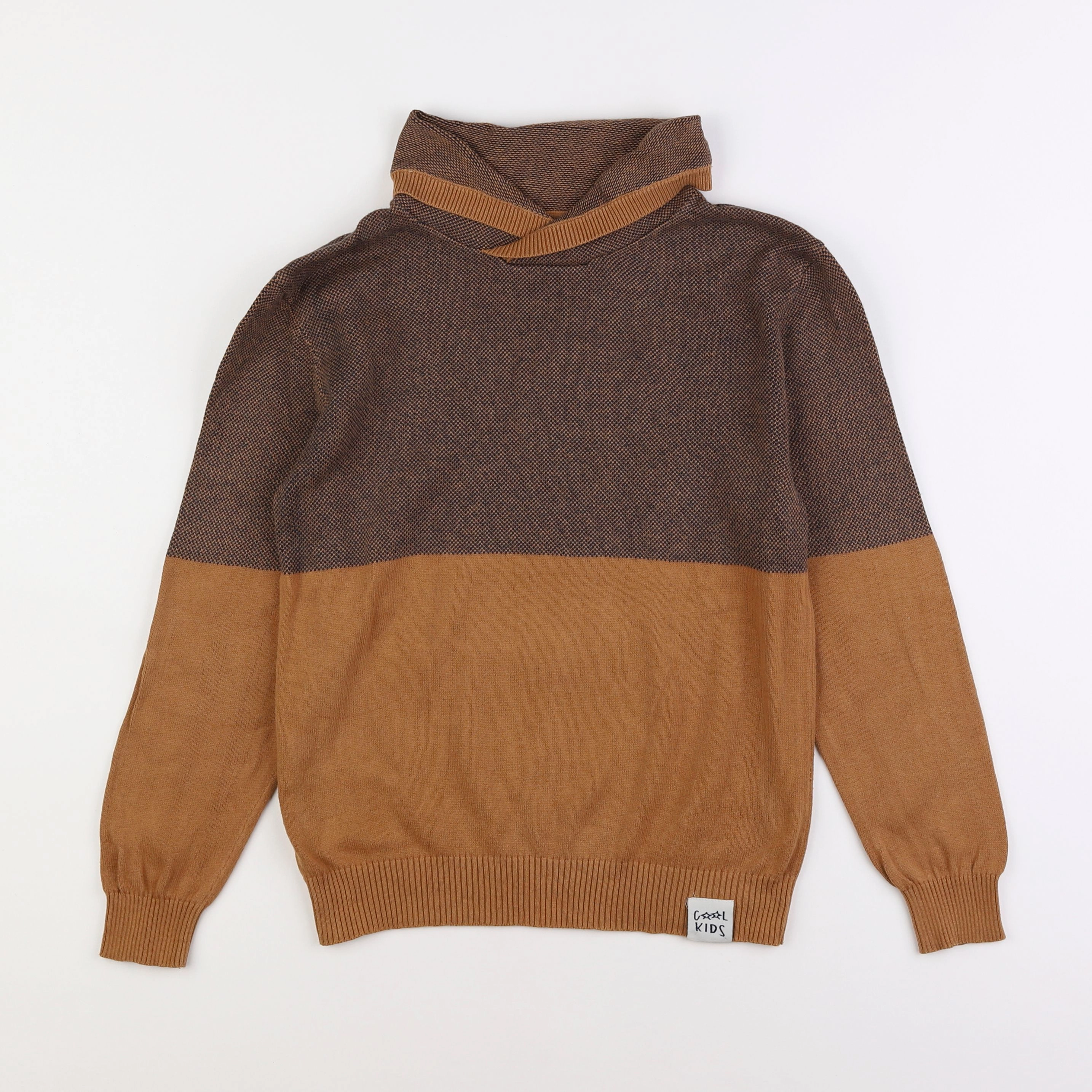 Vertbaudet - pull marron - 12 ans