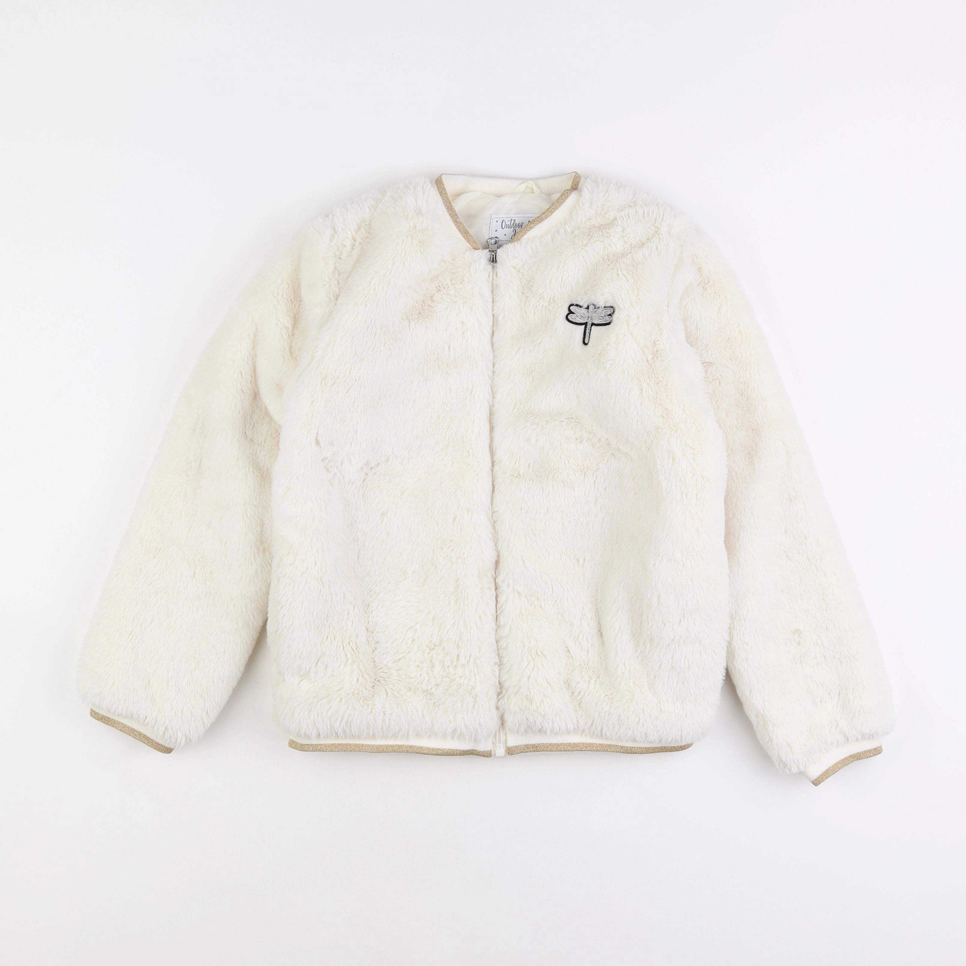 Vertbaudet - veste blanc - 10 ans