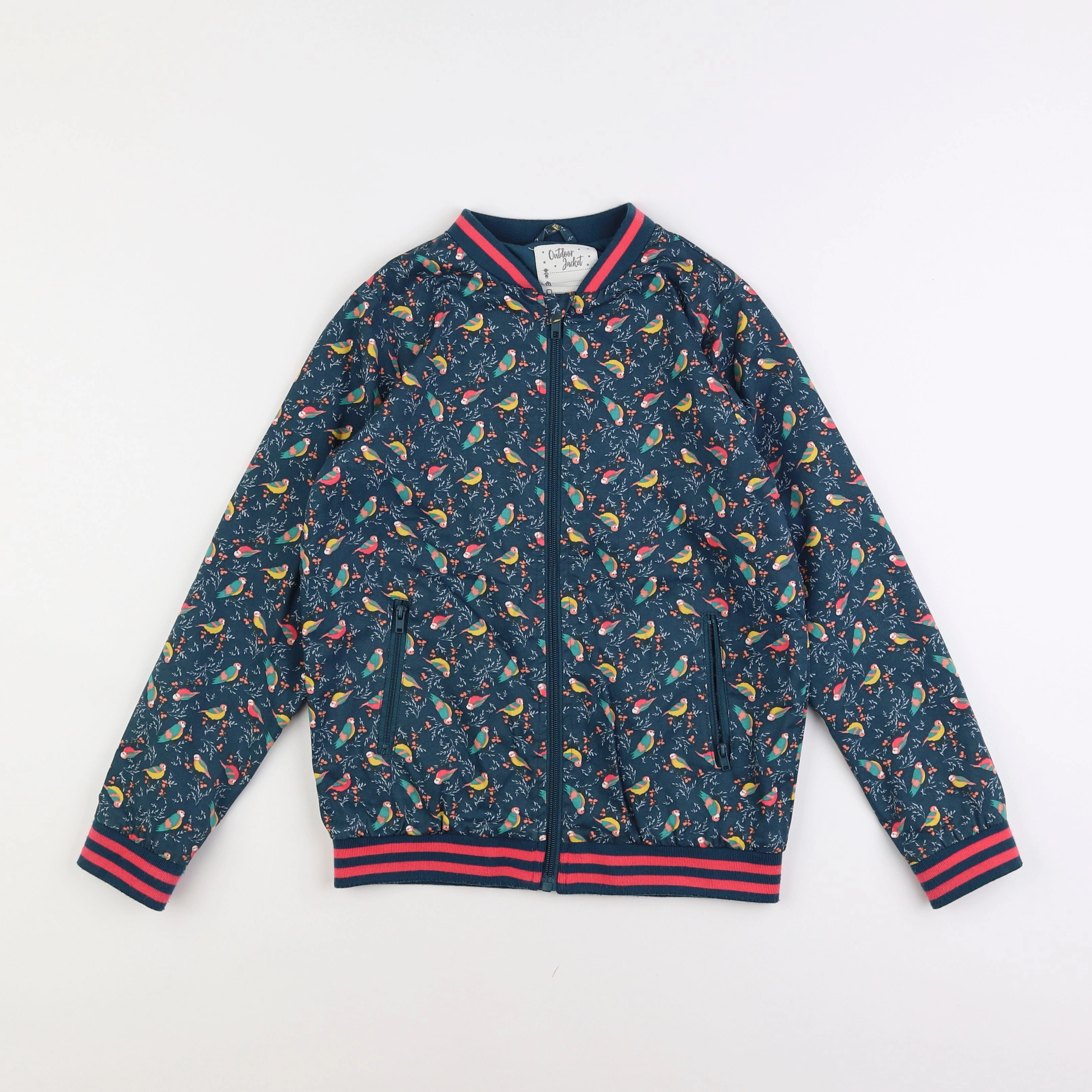 Vertbaudet - veste bleu - 10 ans
