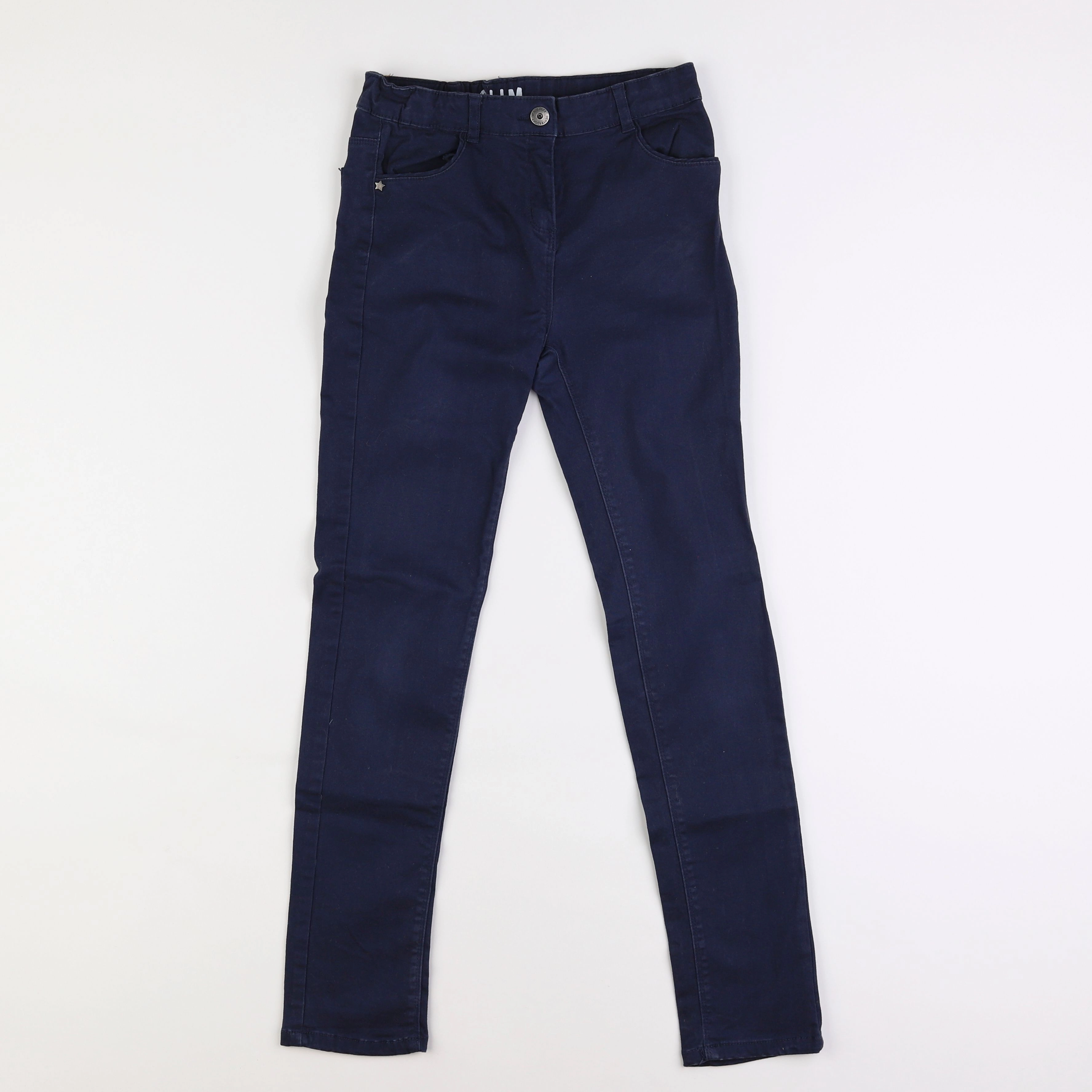 Vertbaudet - pantalon bleu - 12 ans