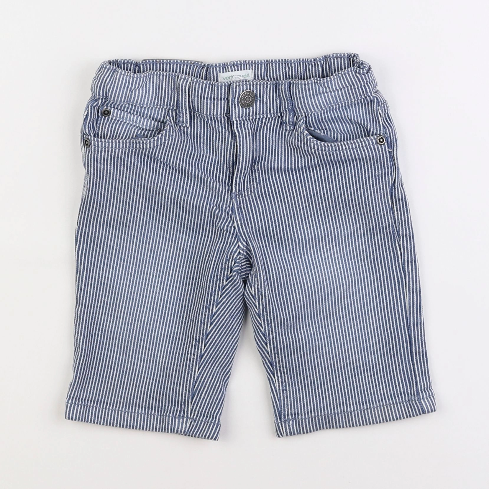 Vertbaudet - short bleu - 4 ans