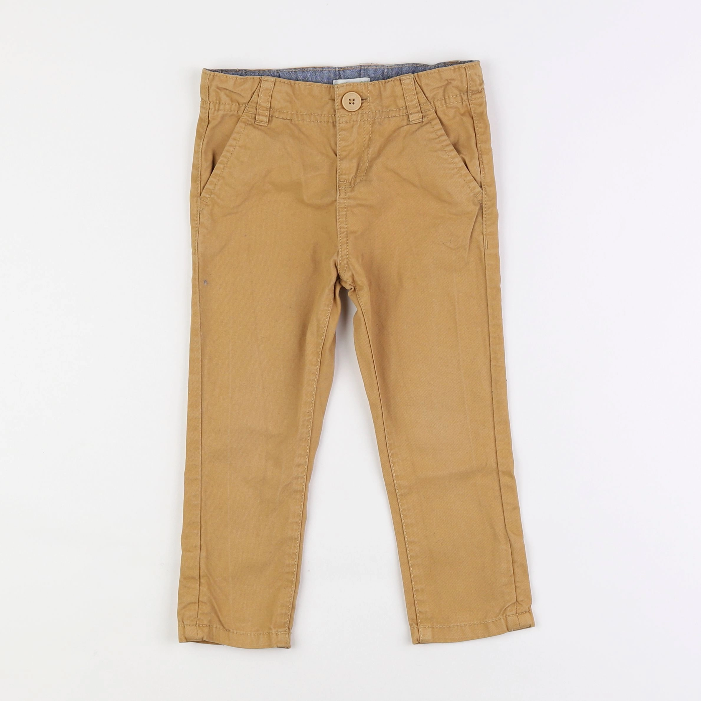 Vertbaudet - pantalon jaune - 3 ans