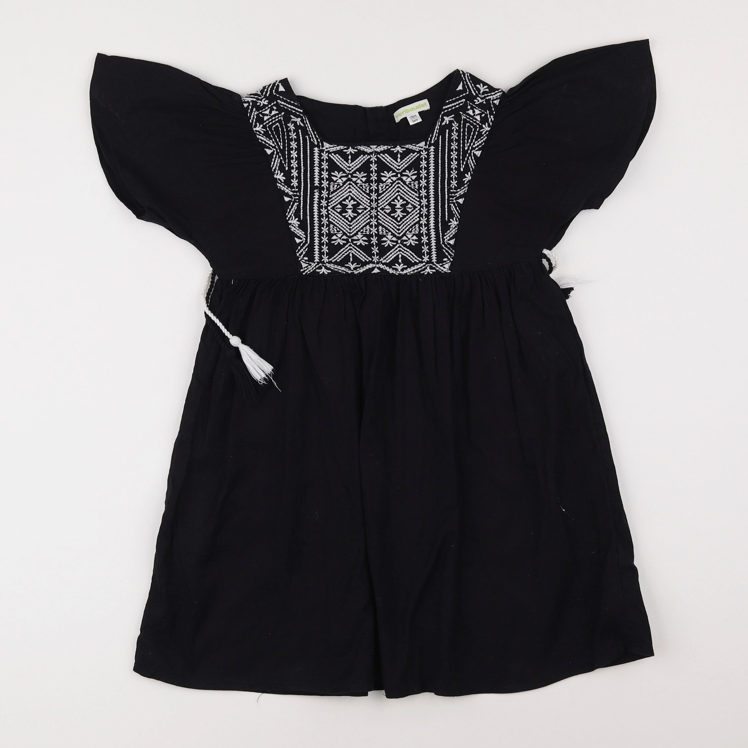 Vertbaudet - robe noir - 8 ans