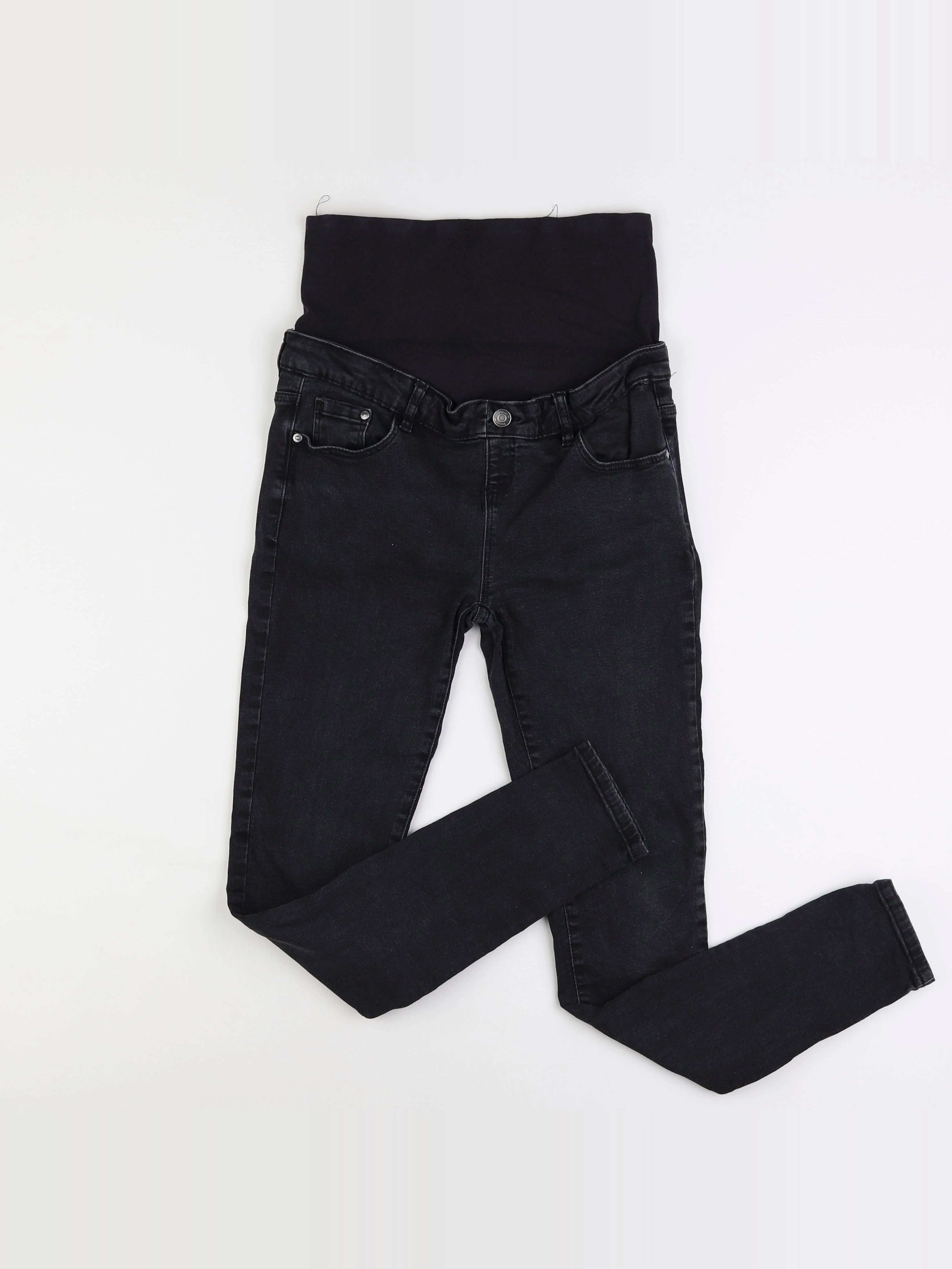 Vertbaudet - jean grossesse gris - 40