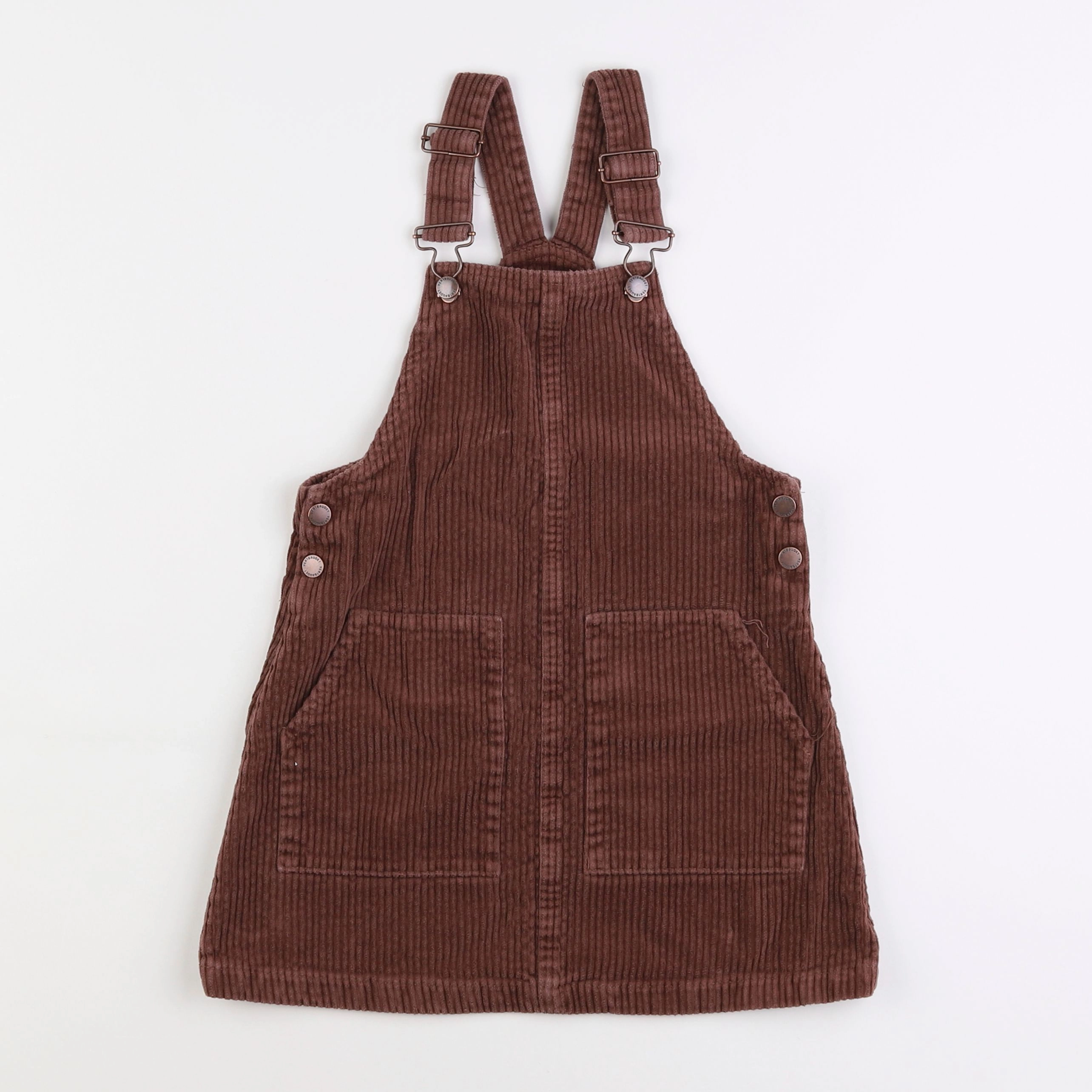 Vertbaudet - robe marron - 8 ans