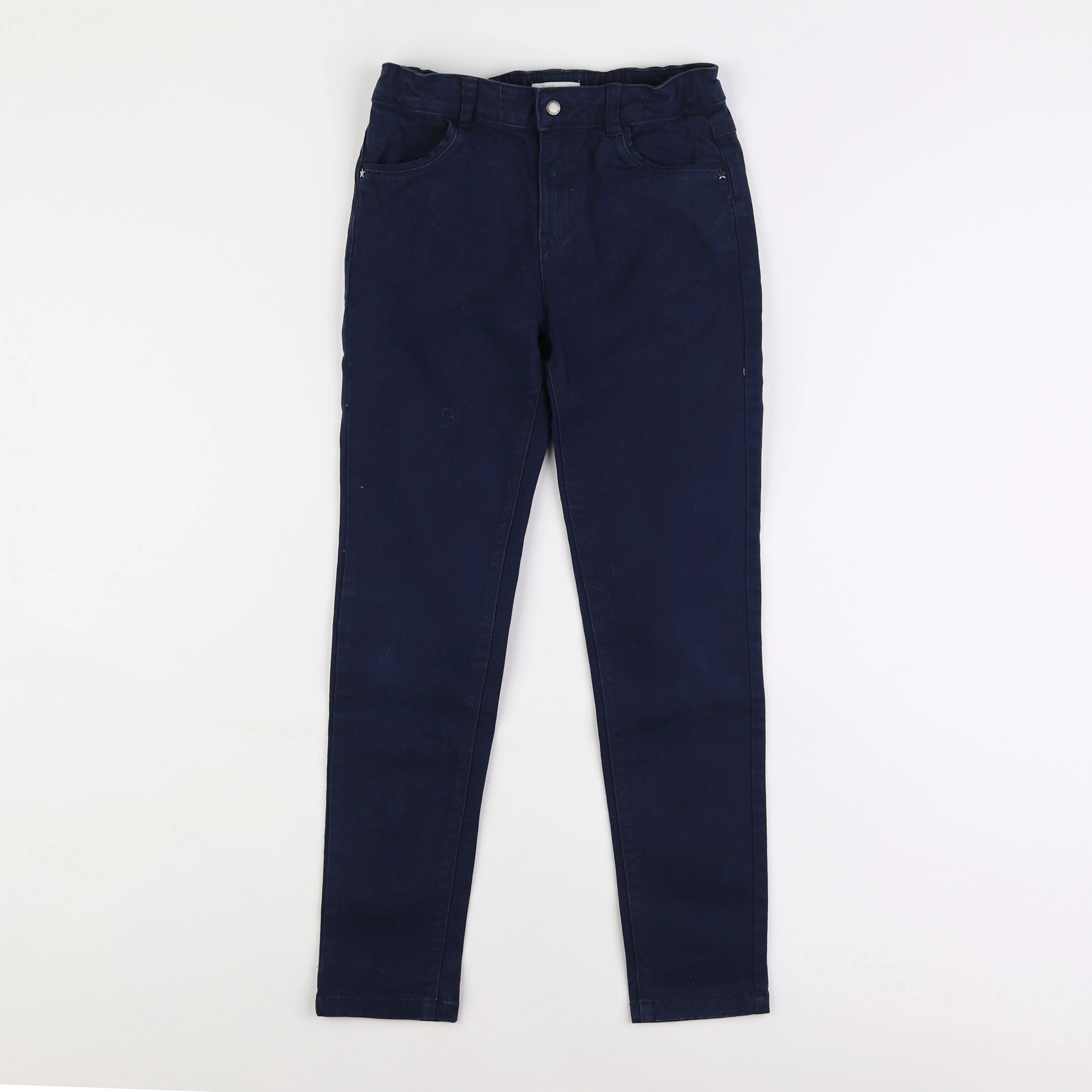 Vertbaudet - pantalon bleu - 9 ans