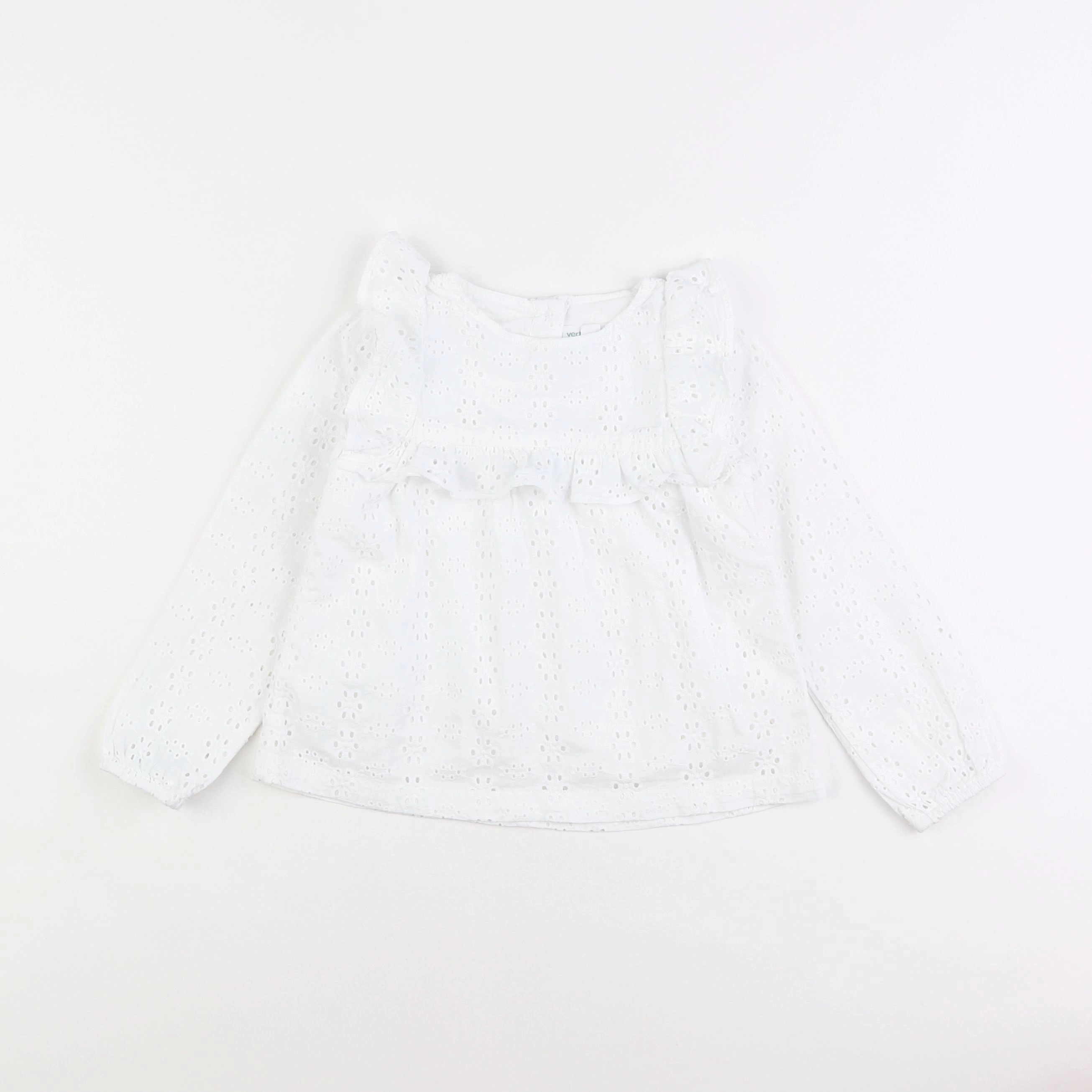 Vertbaudet - blouse blanc - 4 ans