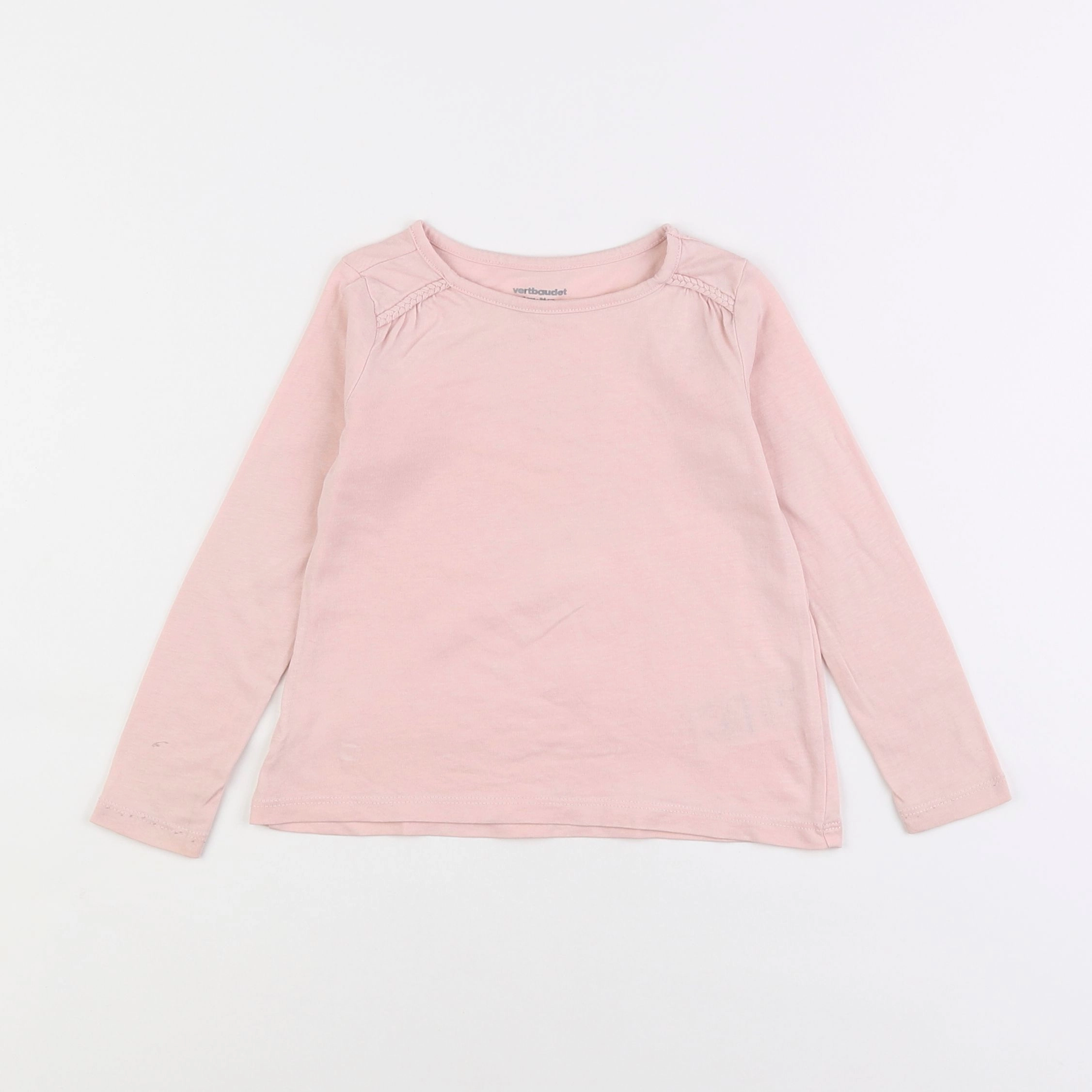 Vertbaudet - tee-shirt rose - 3 ans