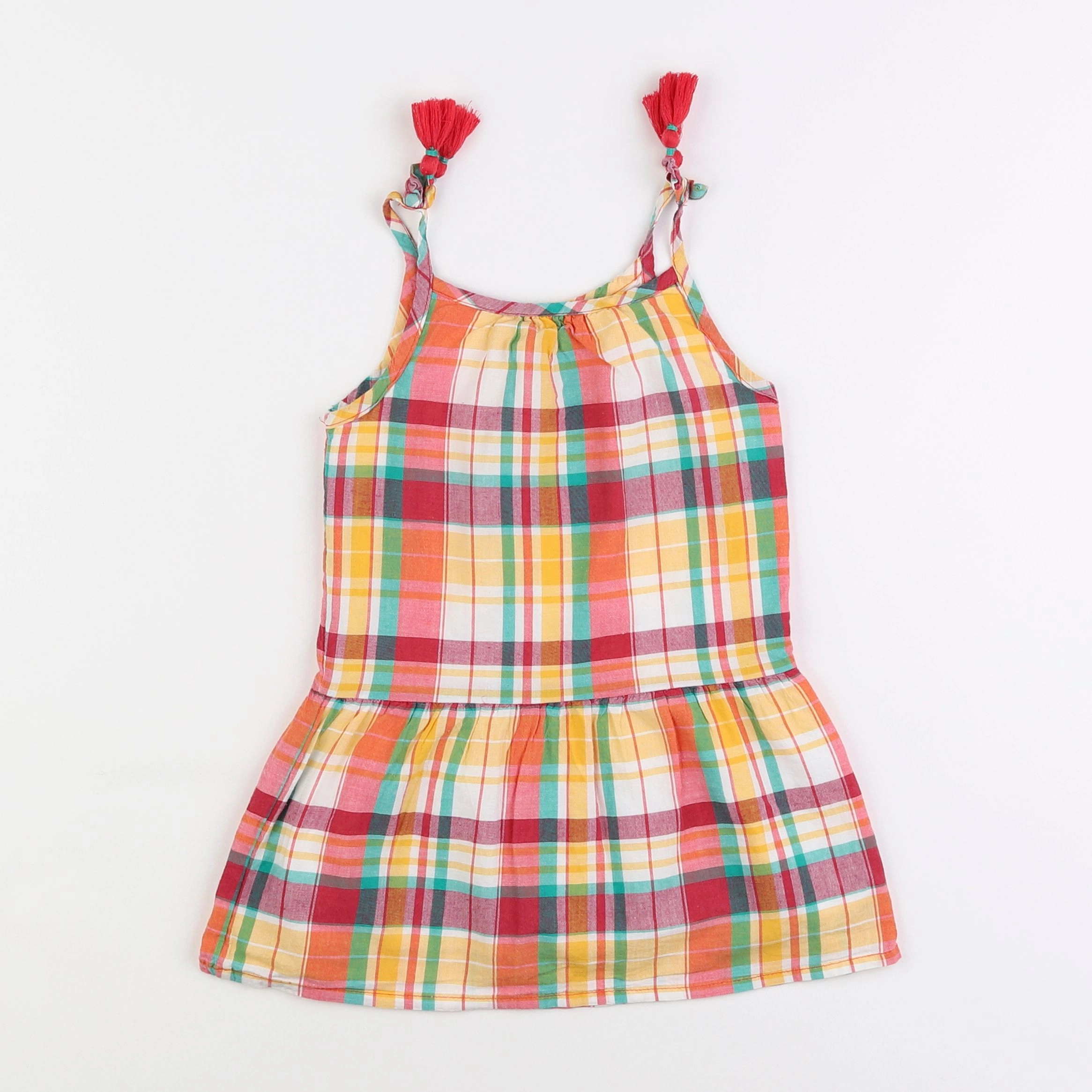 Vertbaudet - robe multicolore - 3 ans