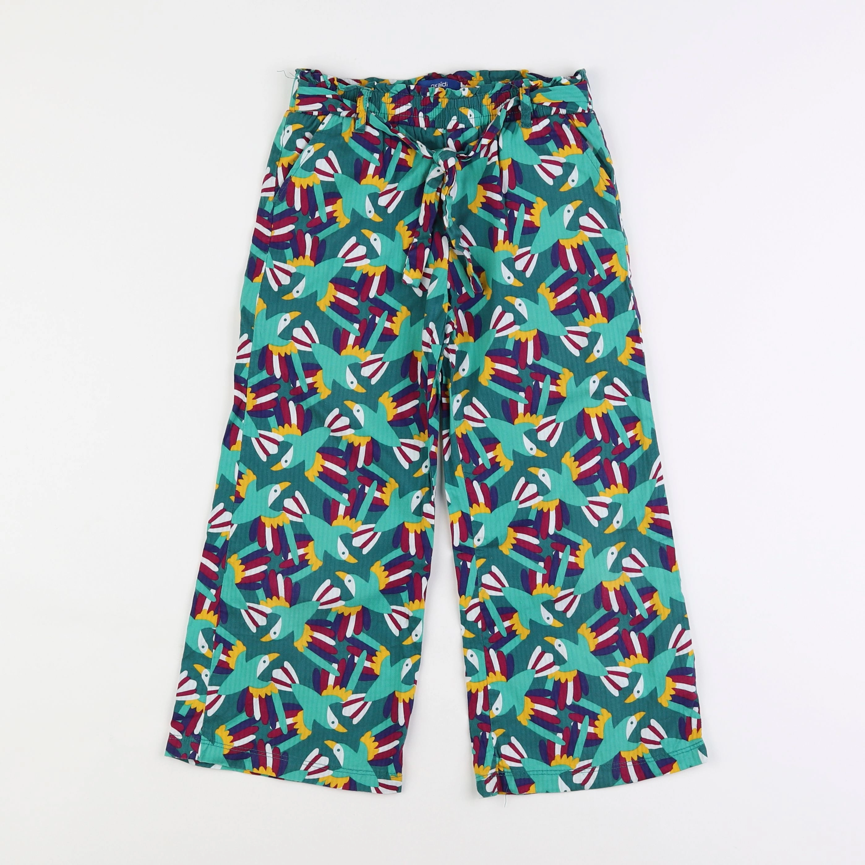 Okaidi - pantalon vert - 6 ans