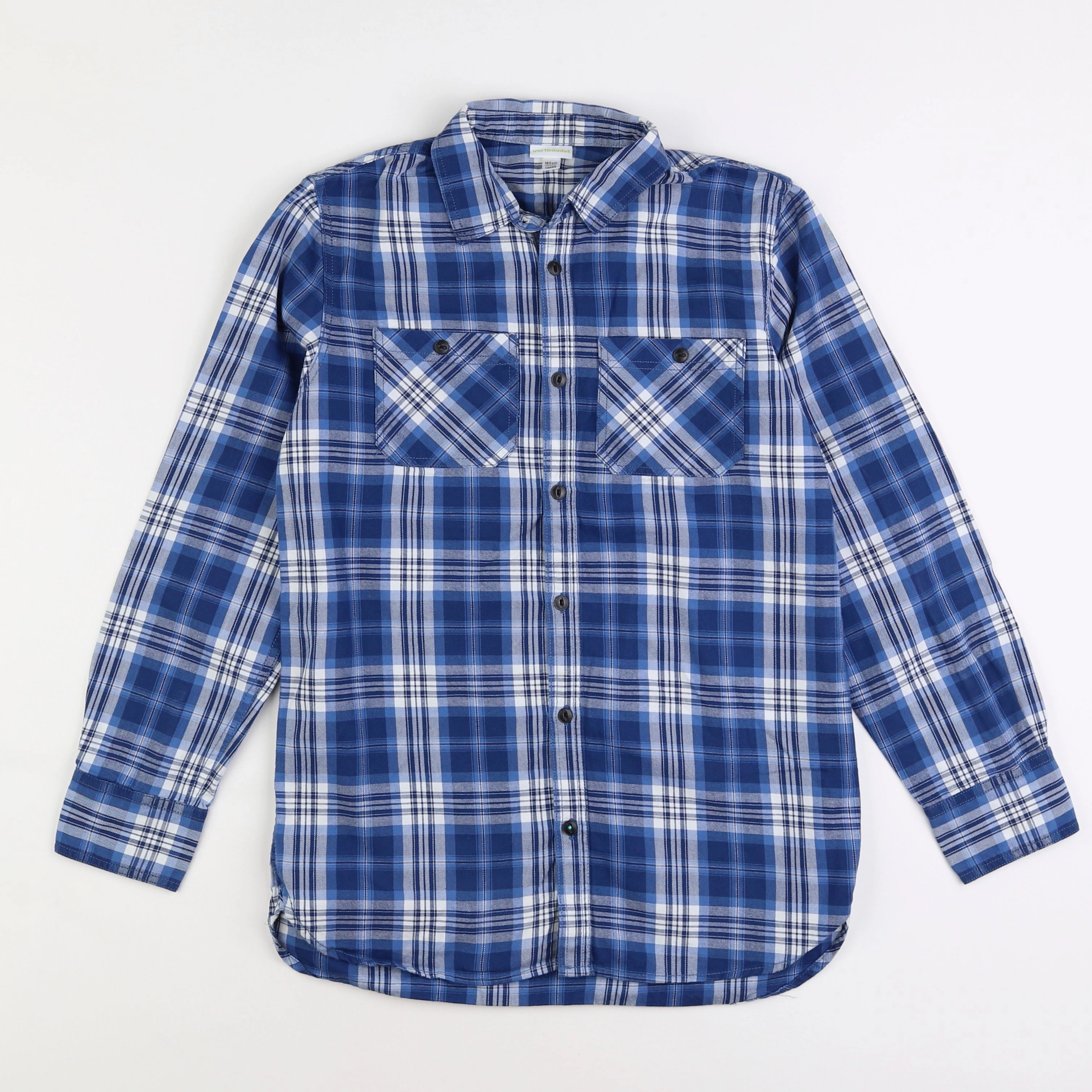 Vertbaudet - chemise bleu - 14 ans