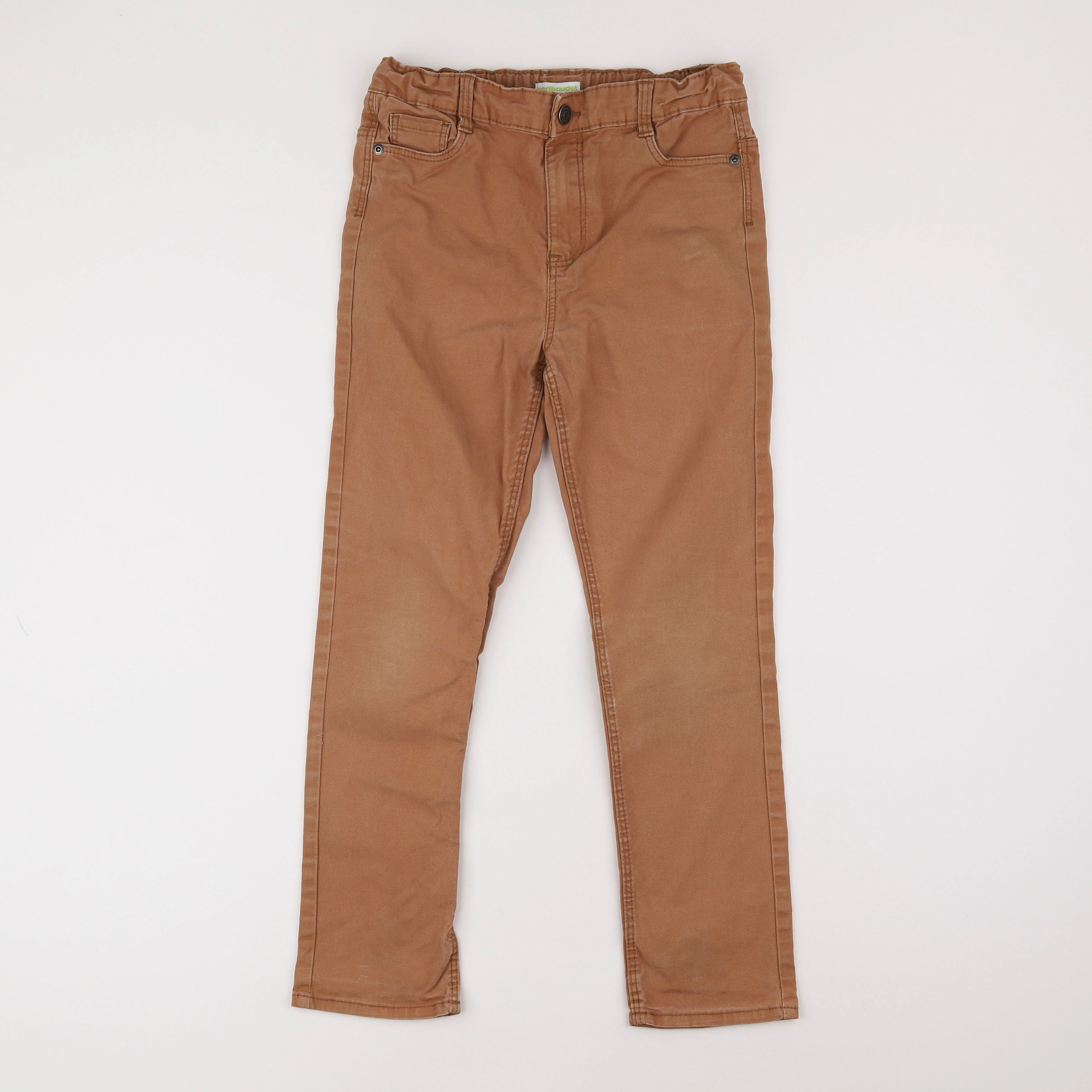 Vertbaudet - pantalon marron - 10 ans