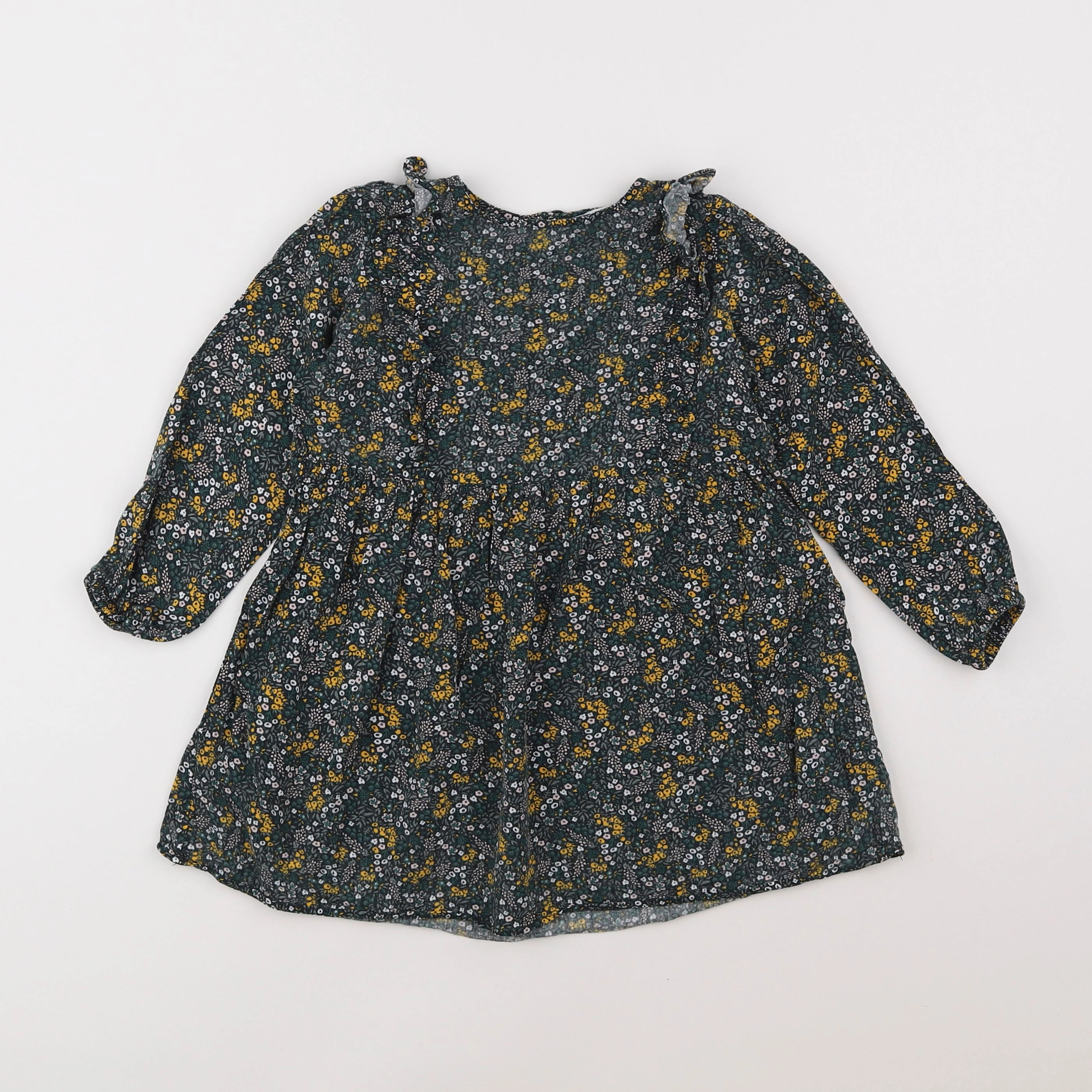 Vertbaudet - blouse vert - 5 ans
