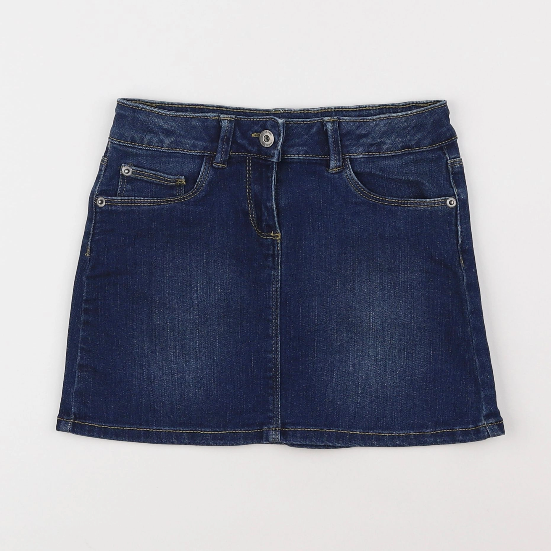 Vertbaudet - jupe bleu - 7 ans