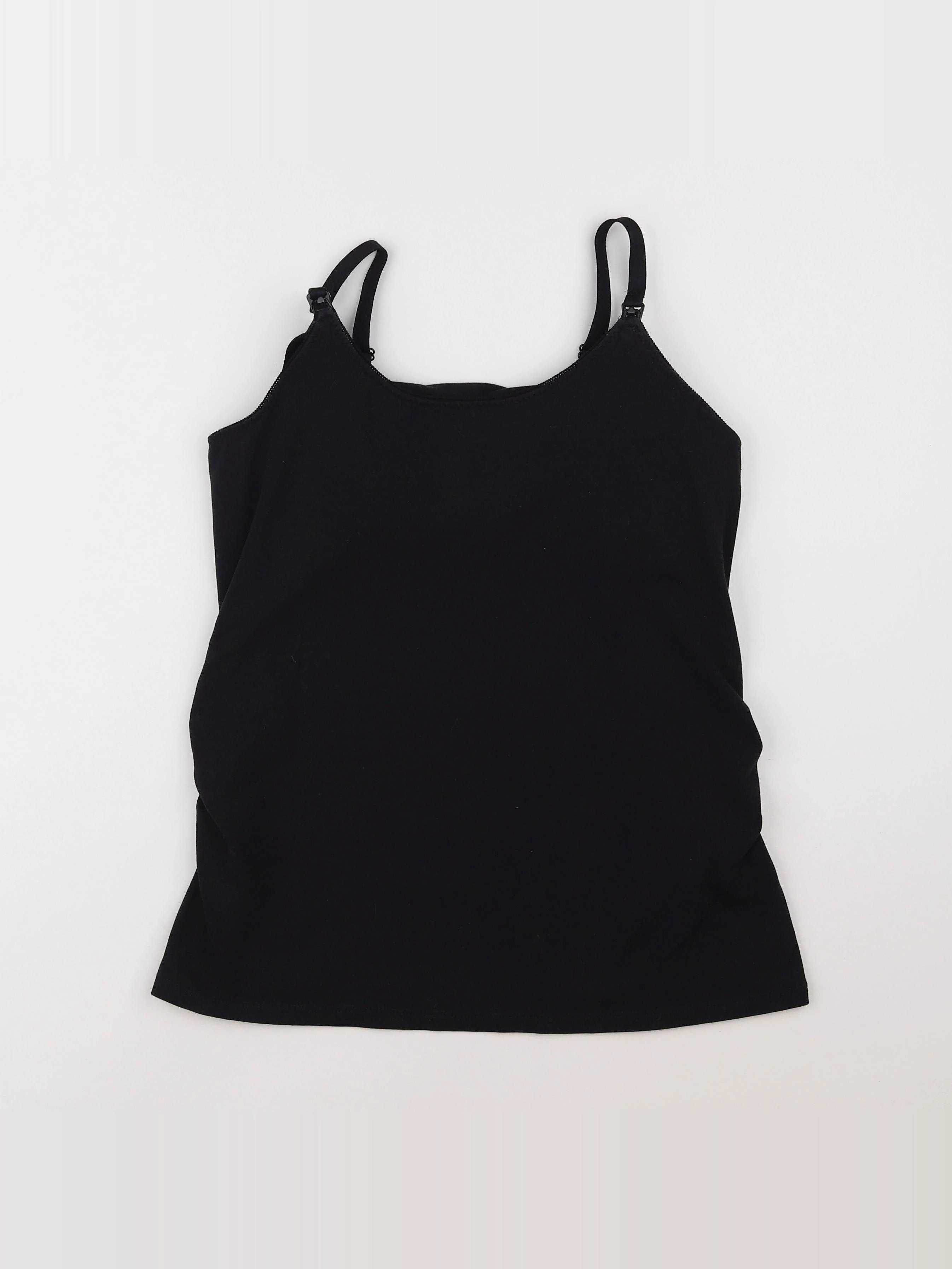 Vertbaudet - débardeur allaitement, grossesse noir - 34 à 36