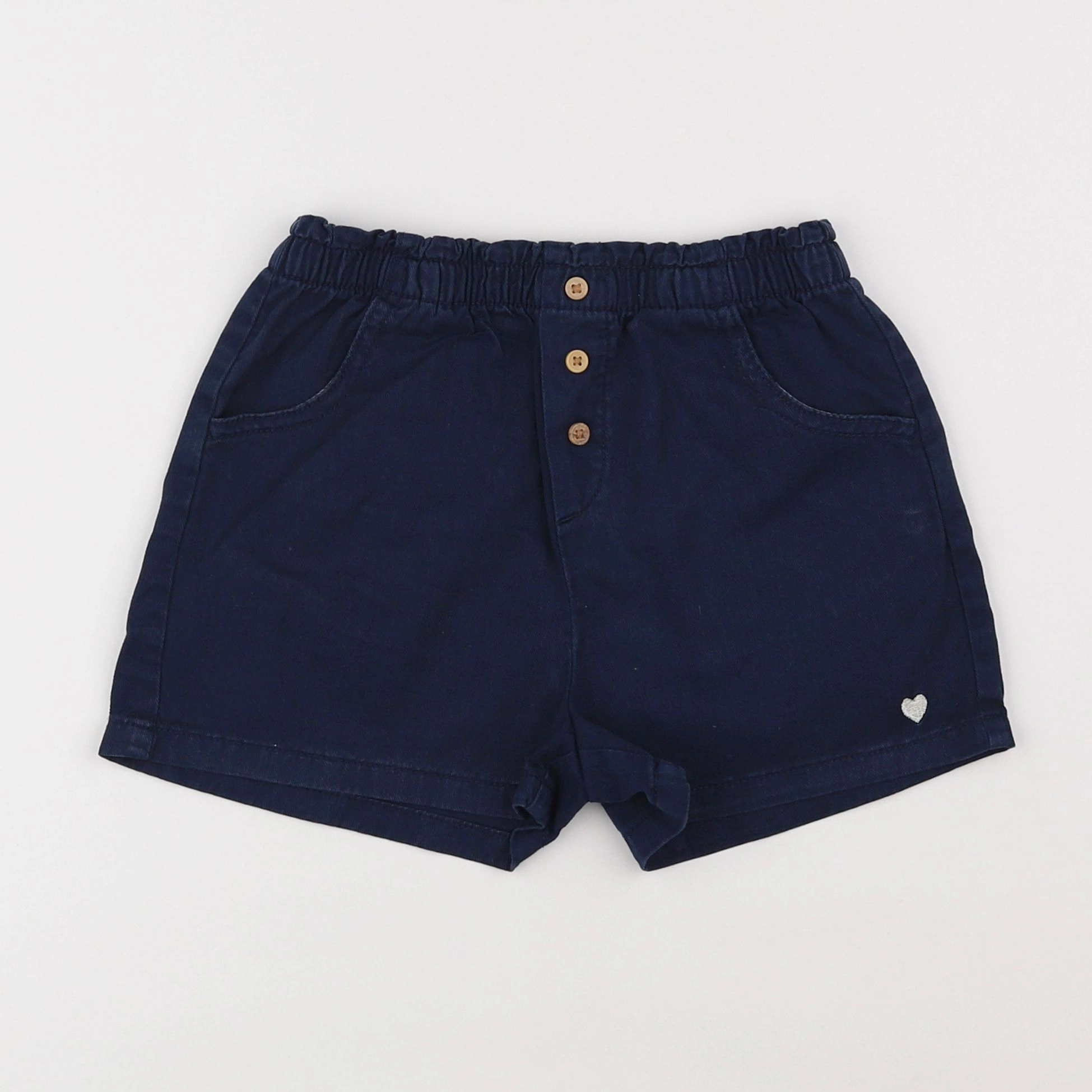 Vertbaudet - short bleu - 6 ans