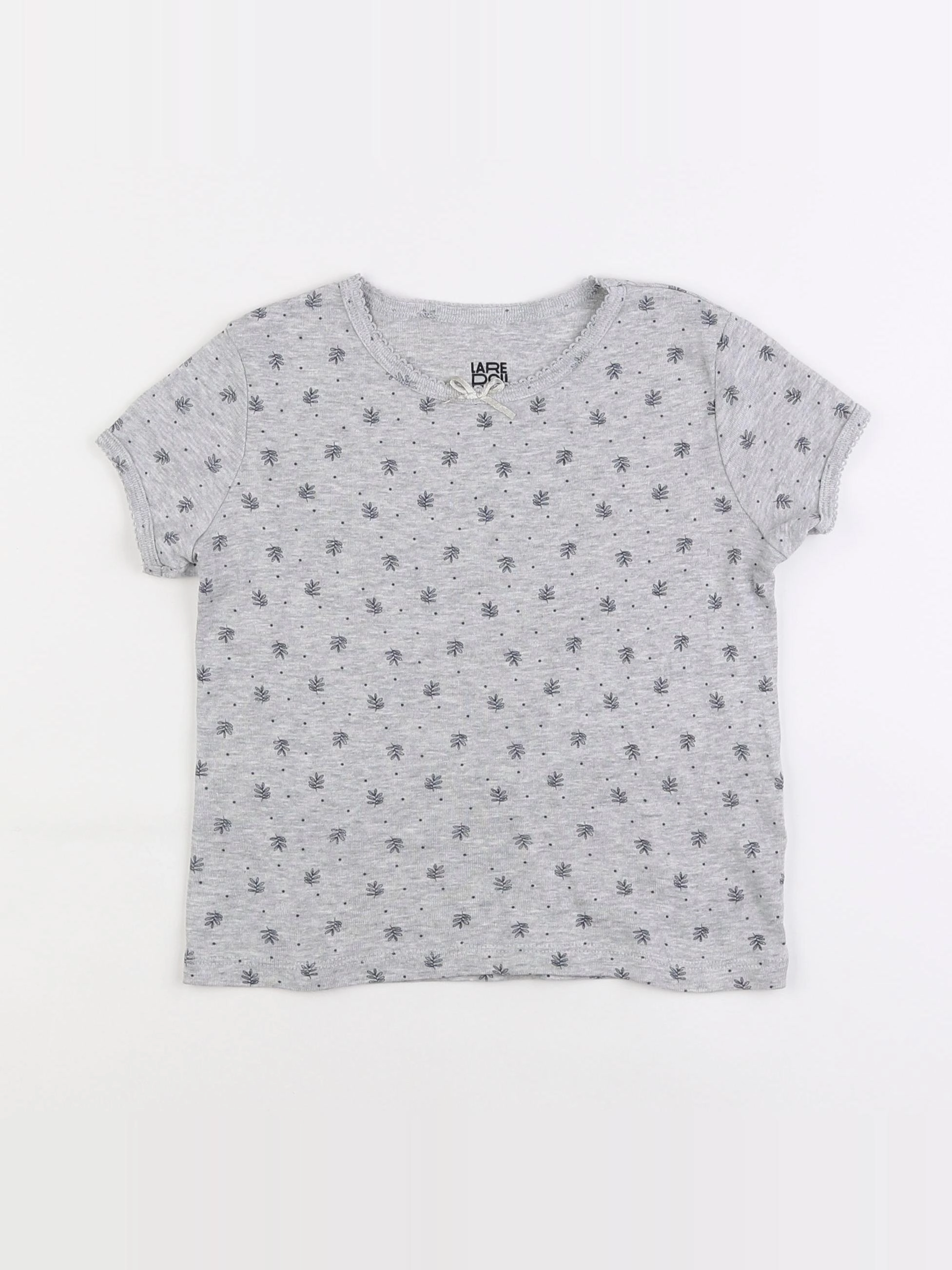 La Redoute - maillot de corps gris - 6 ans