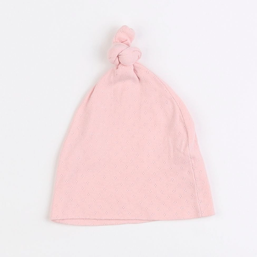 Vertbaudet - bonnet de naissance rose - 0/1 mois