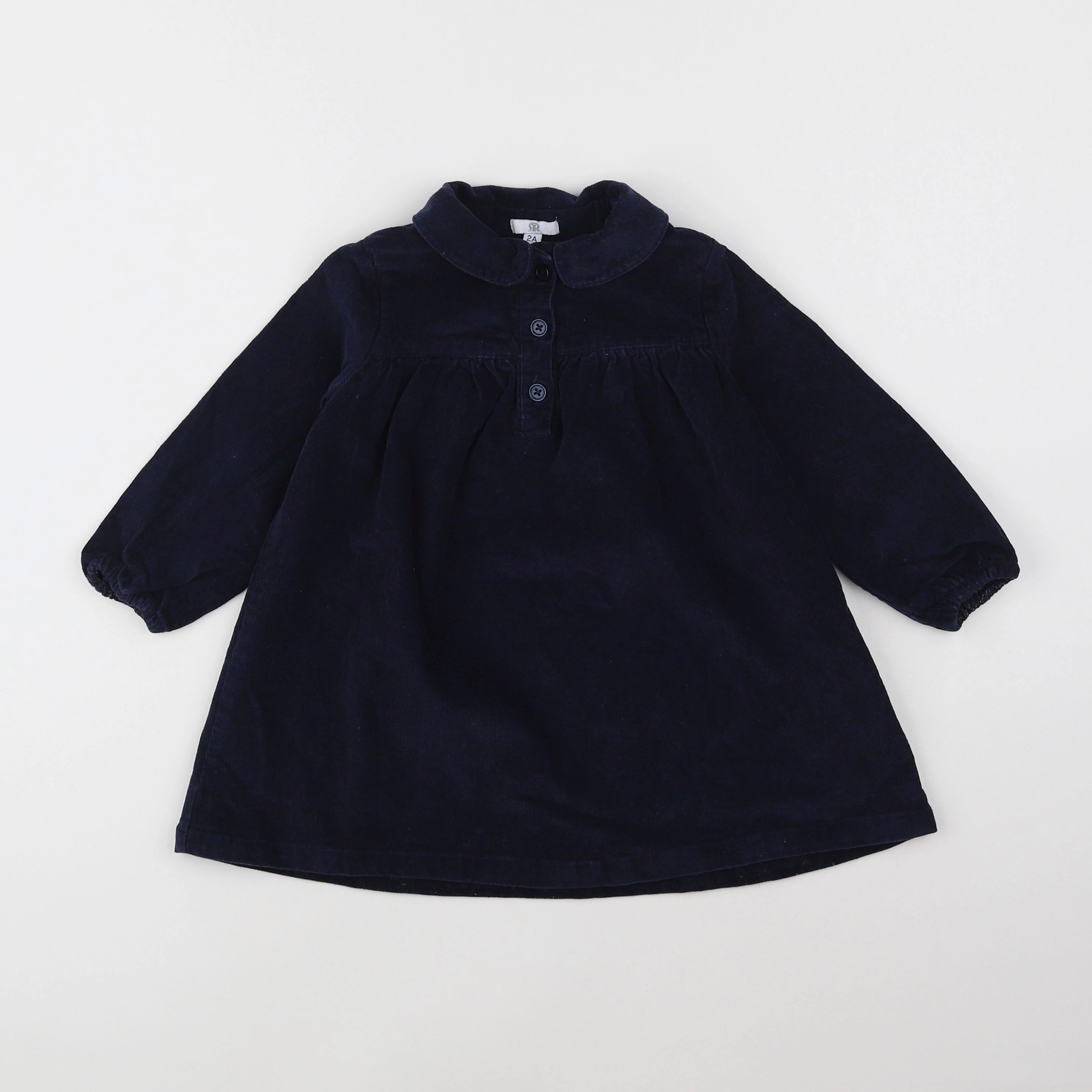 La Redoute - robe bleu - 2 ans