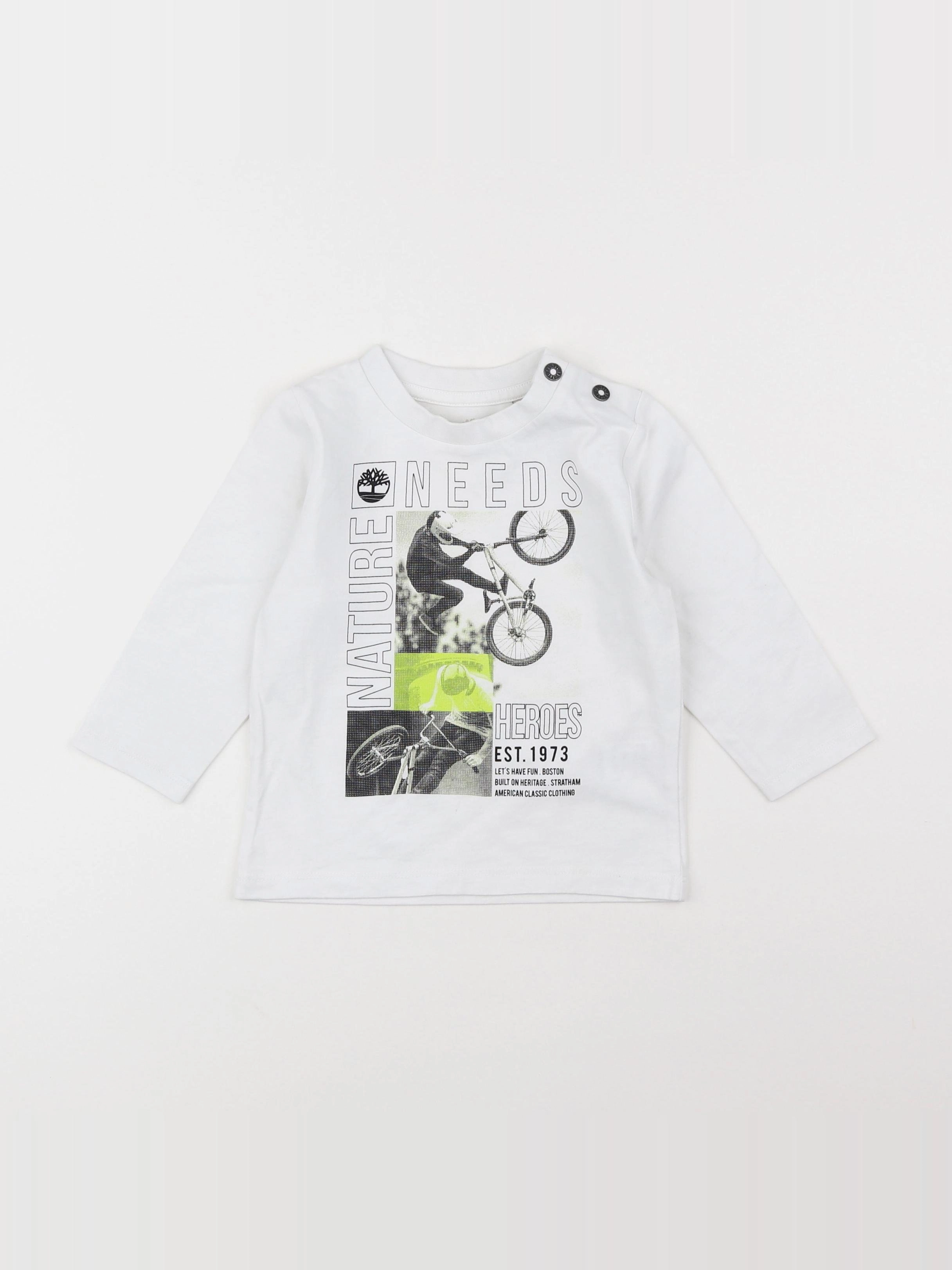 Timberland - tee-shirt blanc - 18 mois