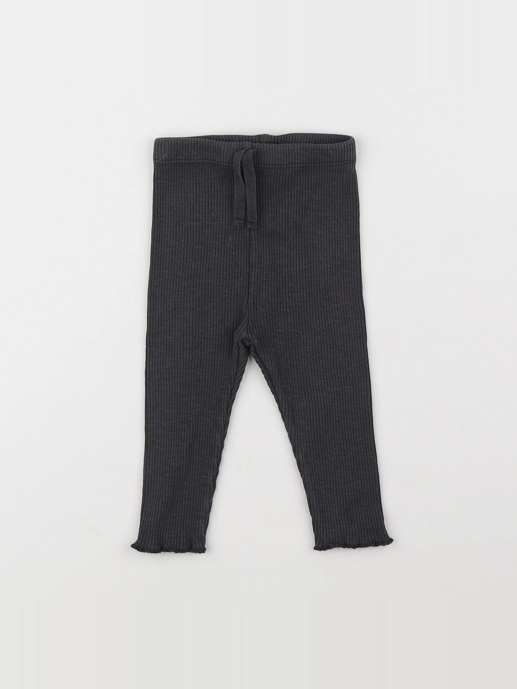 Zara - legging gris - 3/6 mois