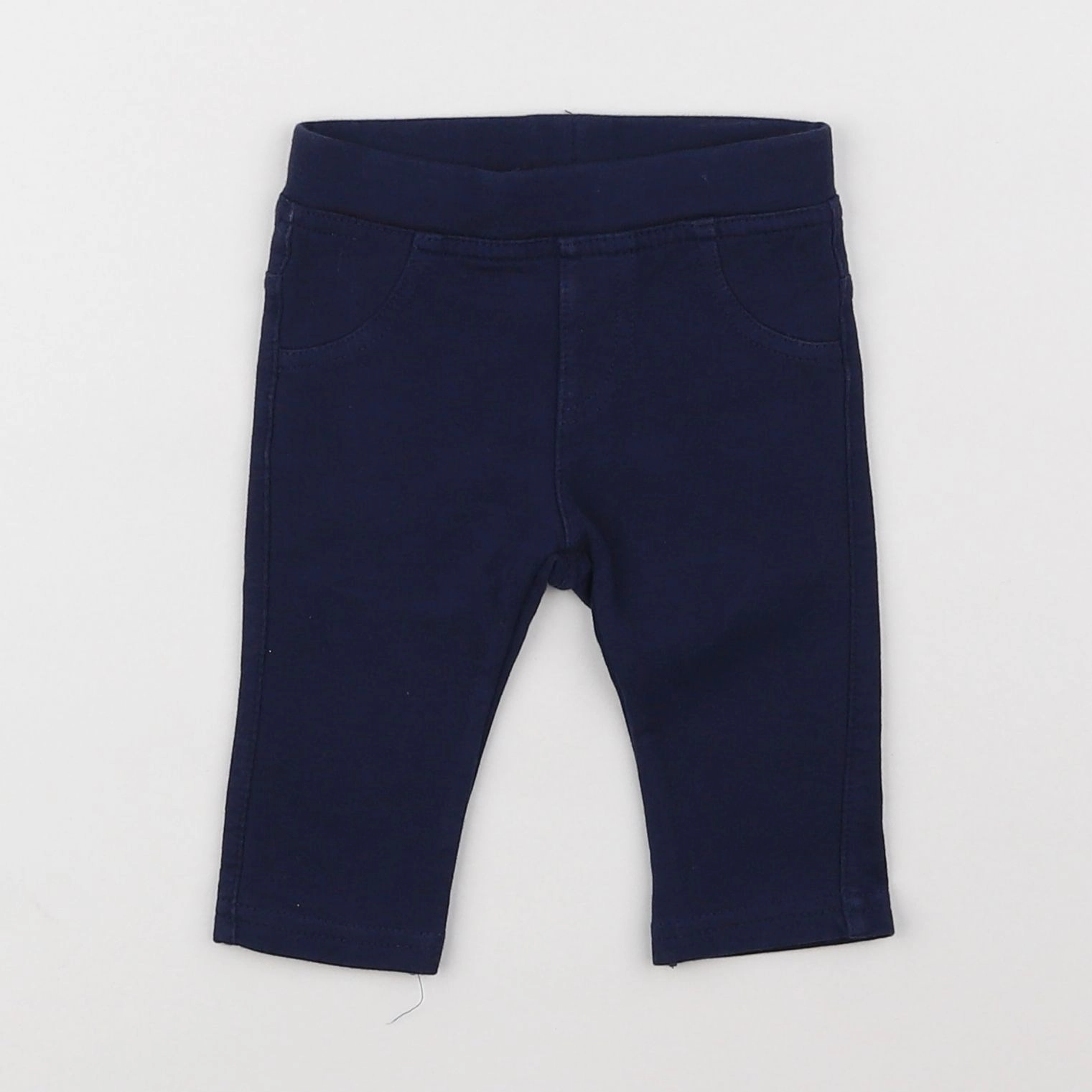 Benetton - jegging bleu - 3 mois