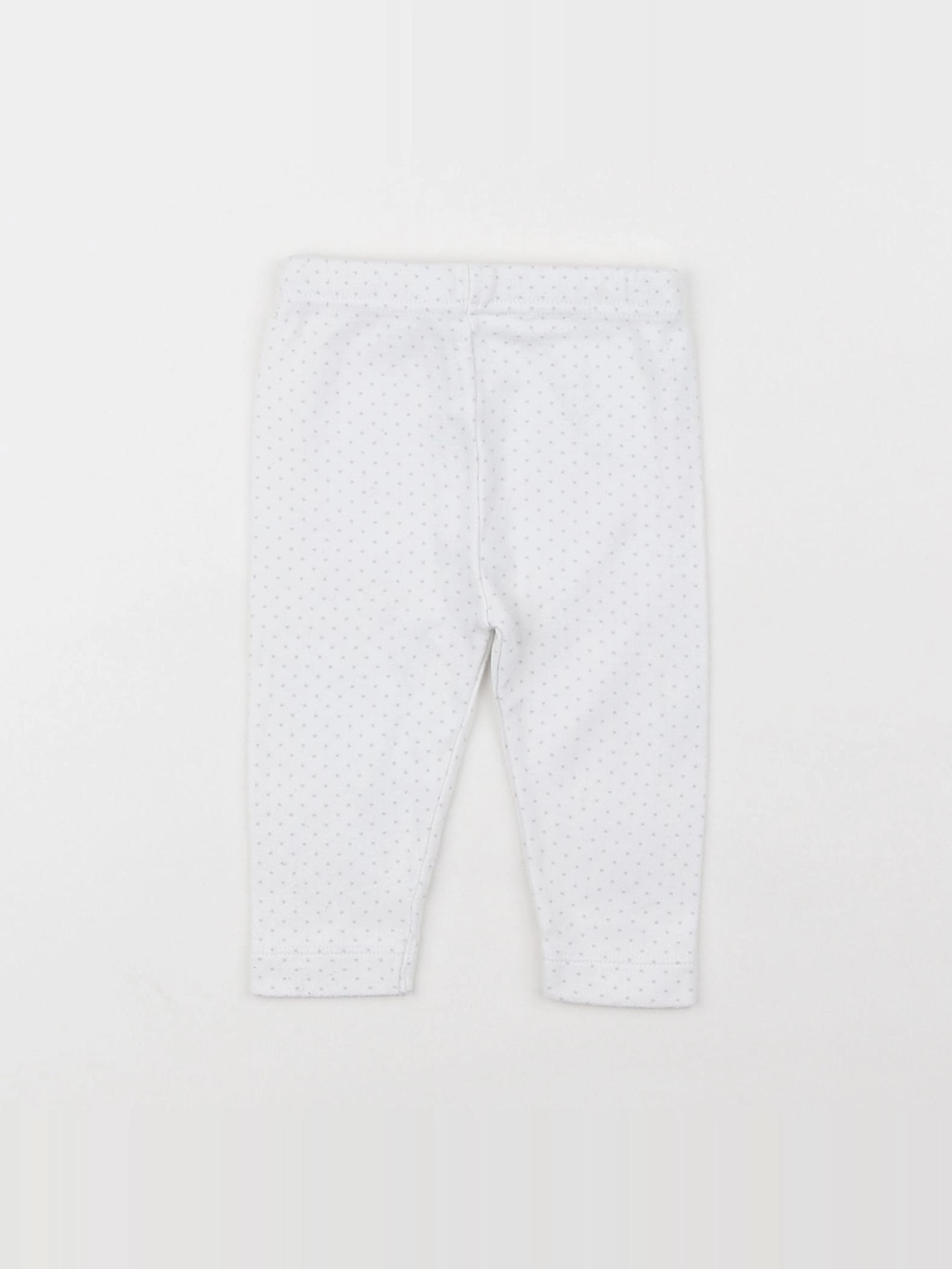 Boutchou - legging blanc - 3 mois