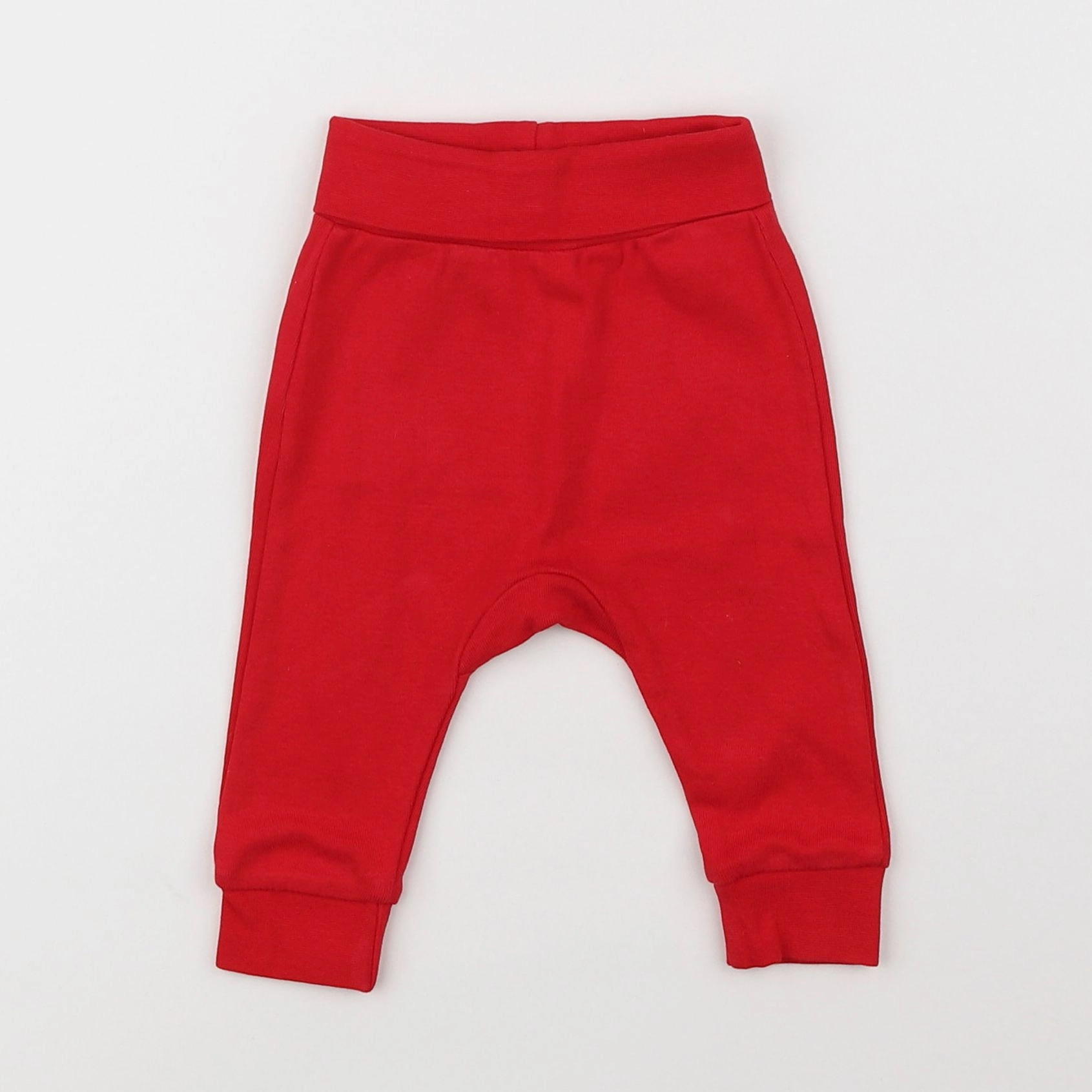 H&M - legging rouge - 3 mois