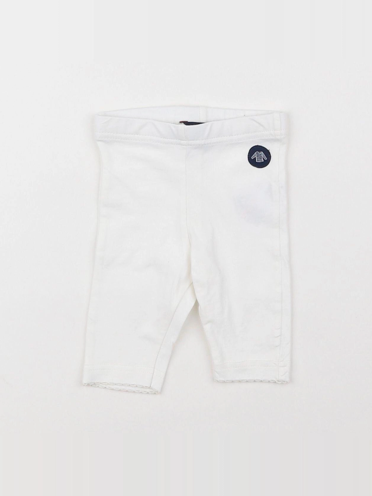 Armor Lux - legging blanc - 3 mois