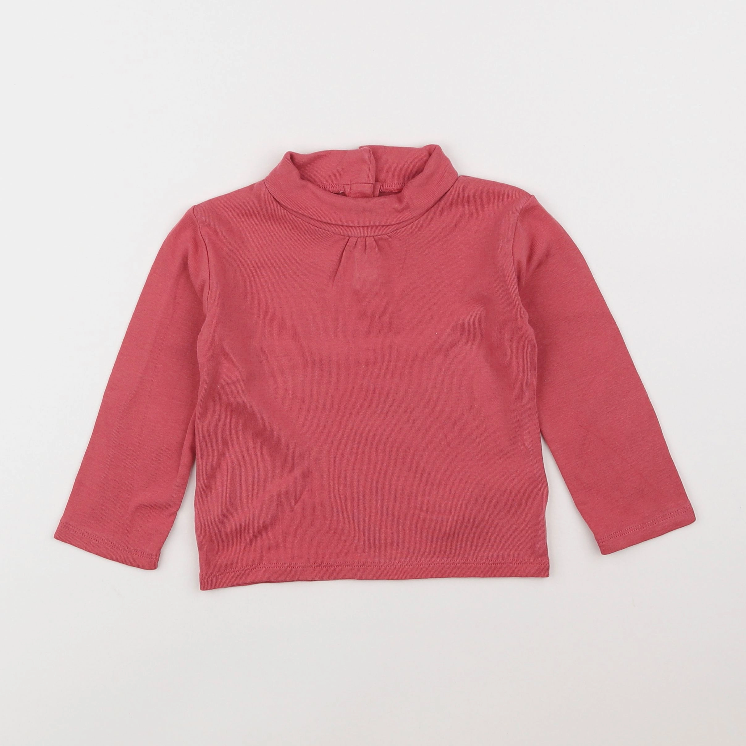 Vertbaudet - sous-pull rose - 2 ans