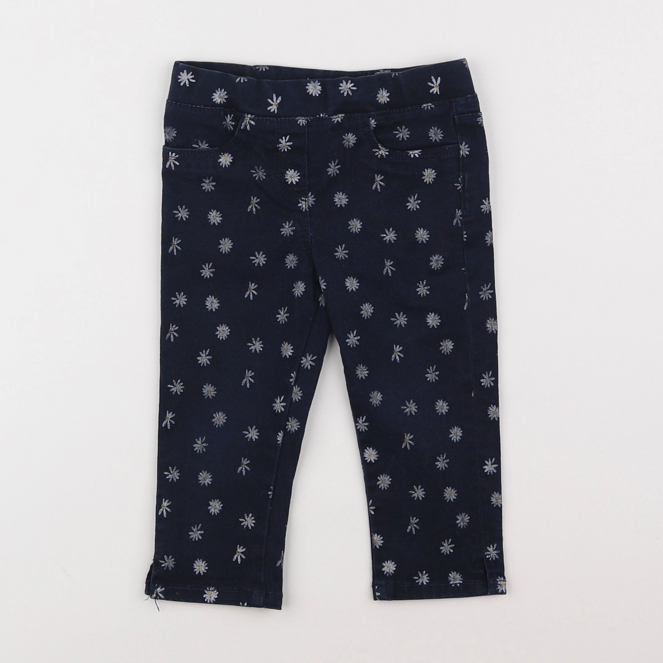 Vertbaudet - jegging bleu - 4 ans