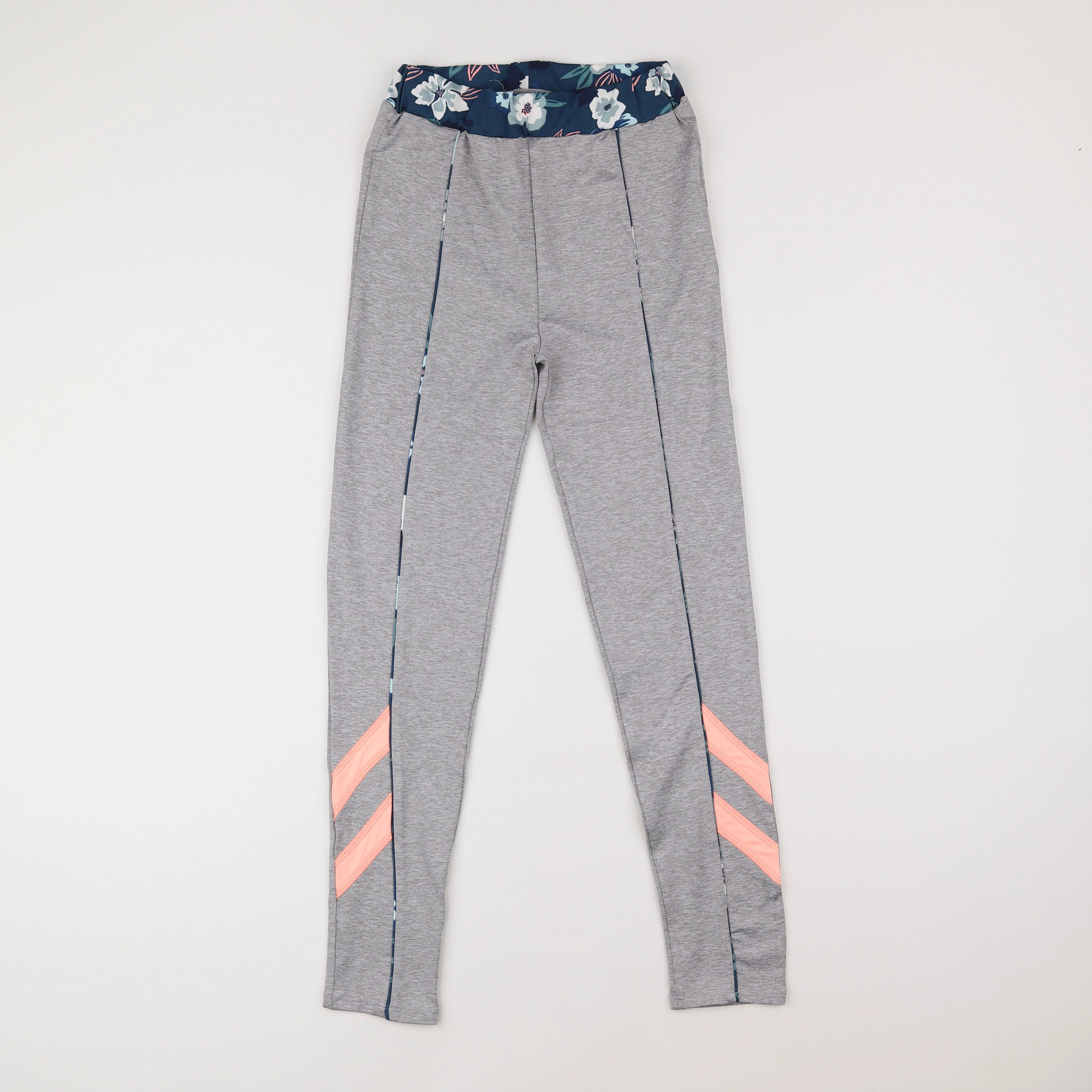 Vertbaudet - legging gris - 10 ans