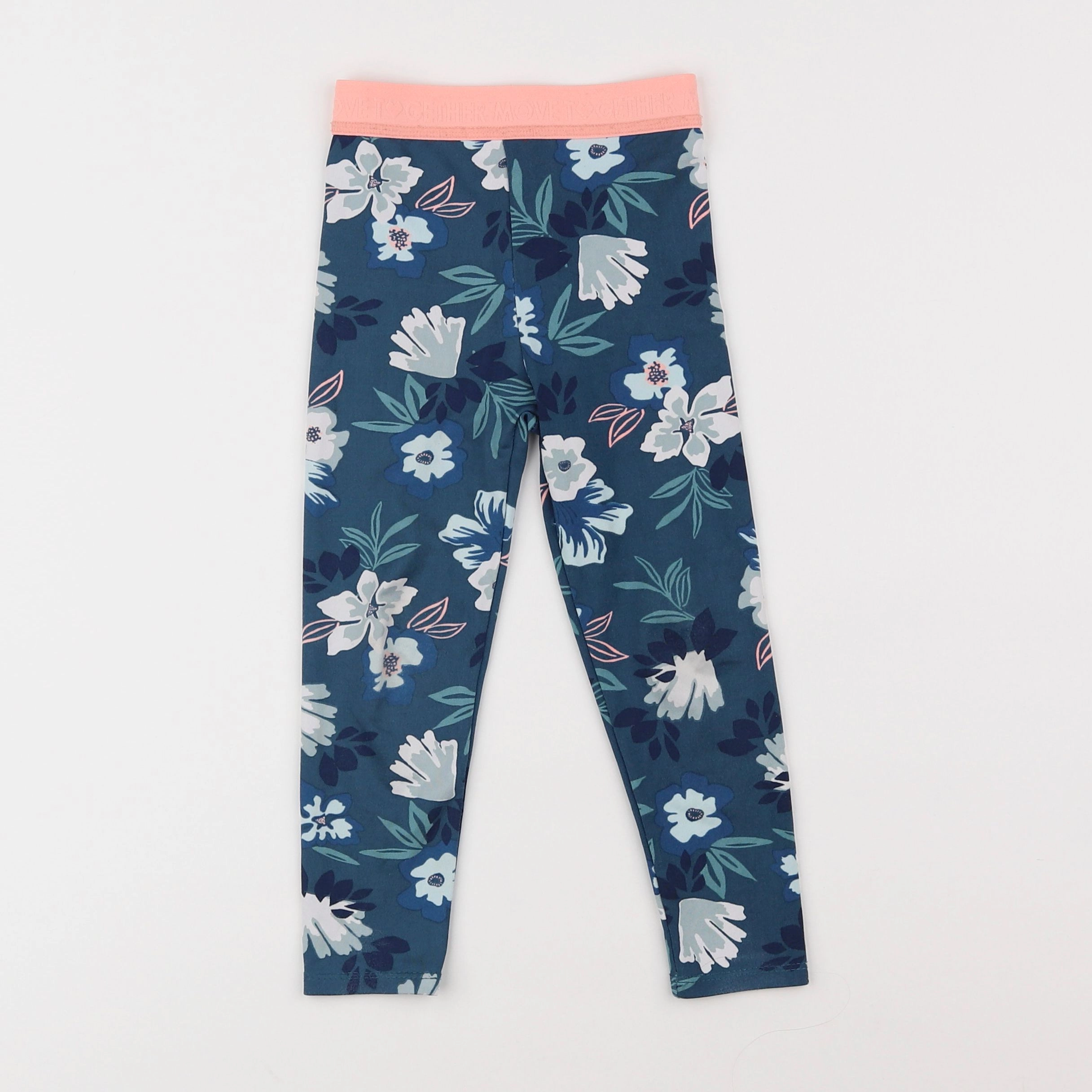 Vertbaudet - legging bleu - 3 ans