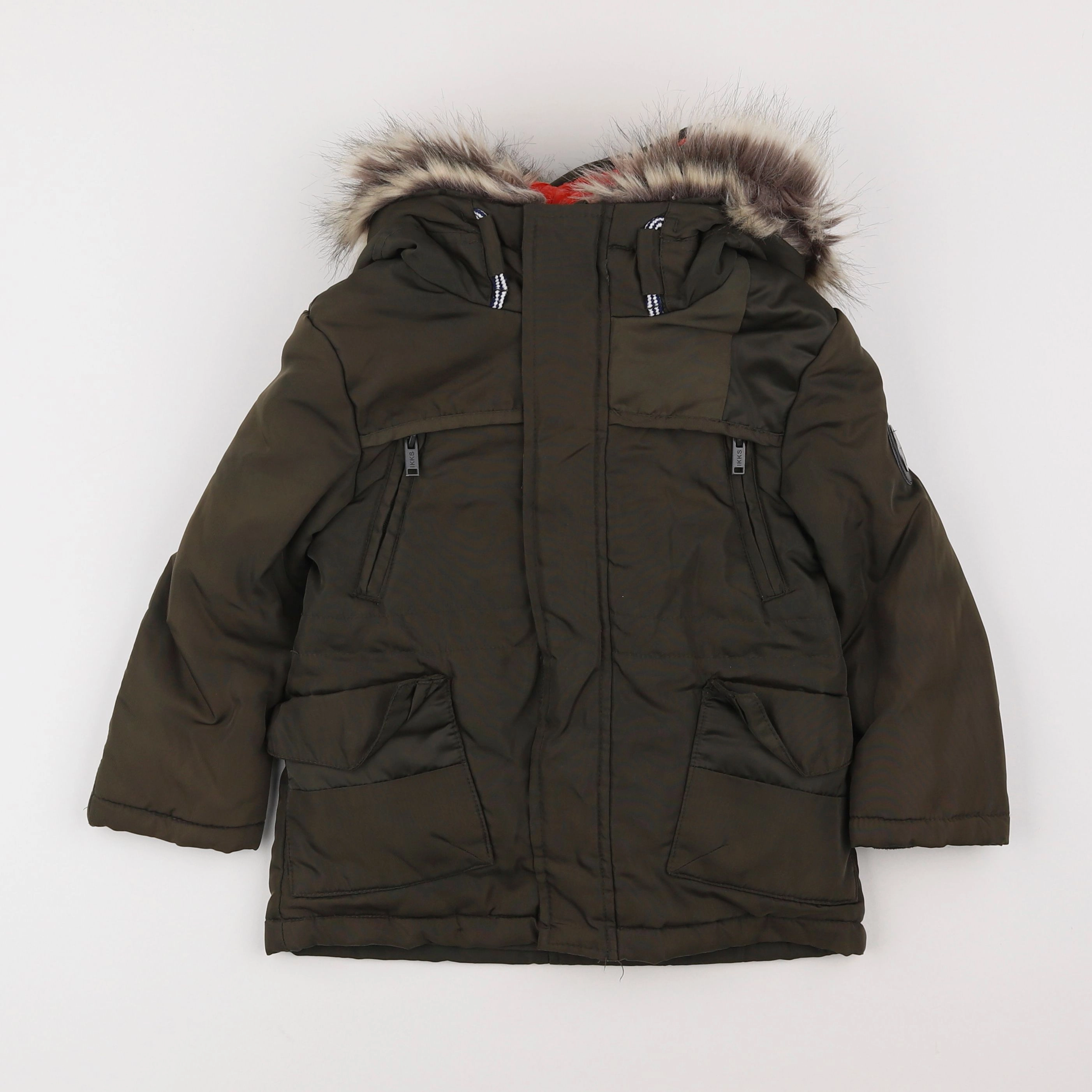 IKKS - parka vert - 4 ans