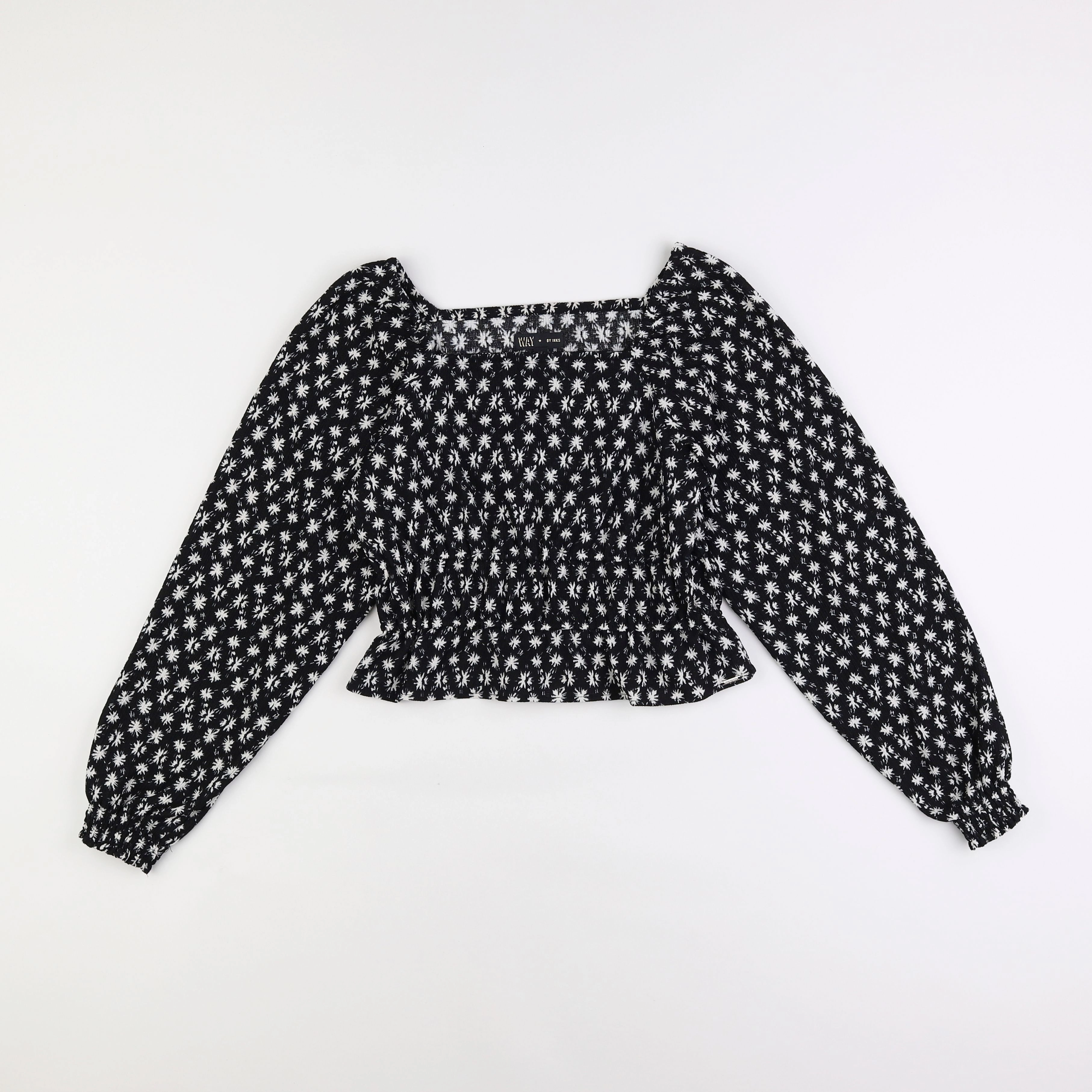 IKKS - blouse noir - 12 ans