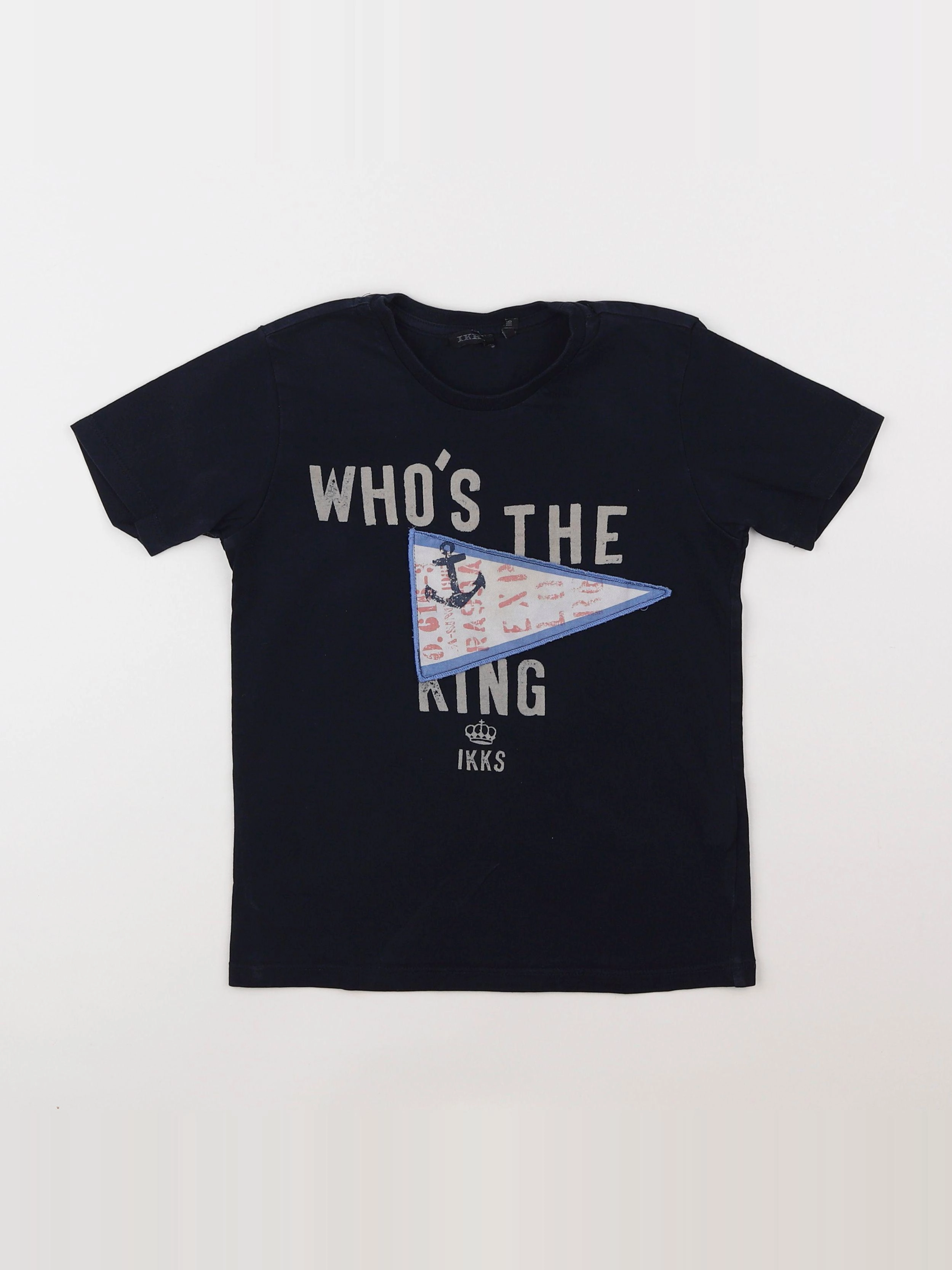 IKKS - tee-shirt bleu - 6 ans