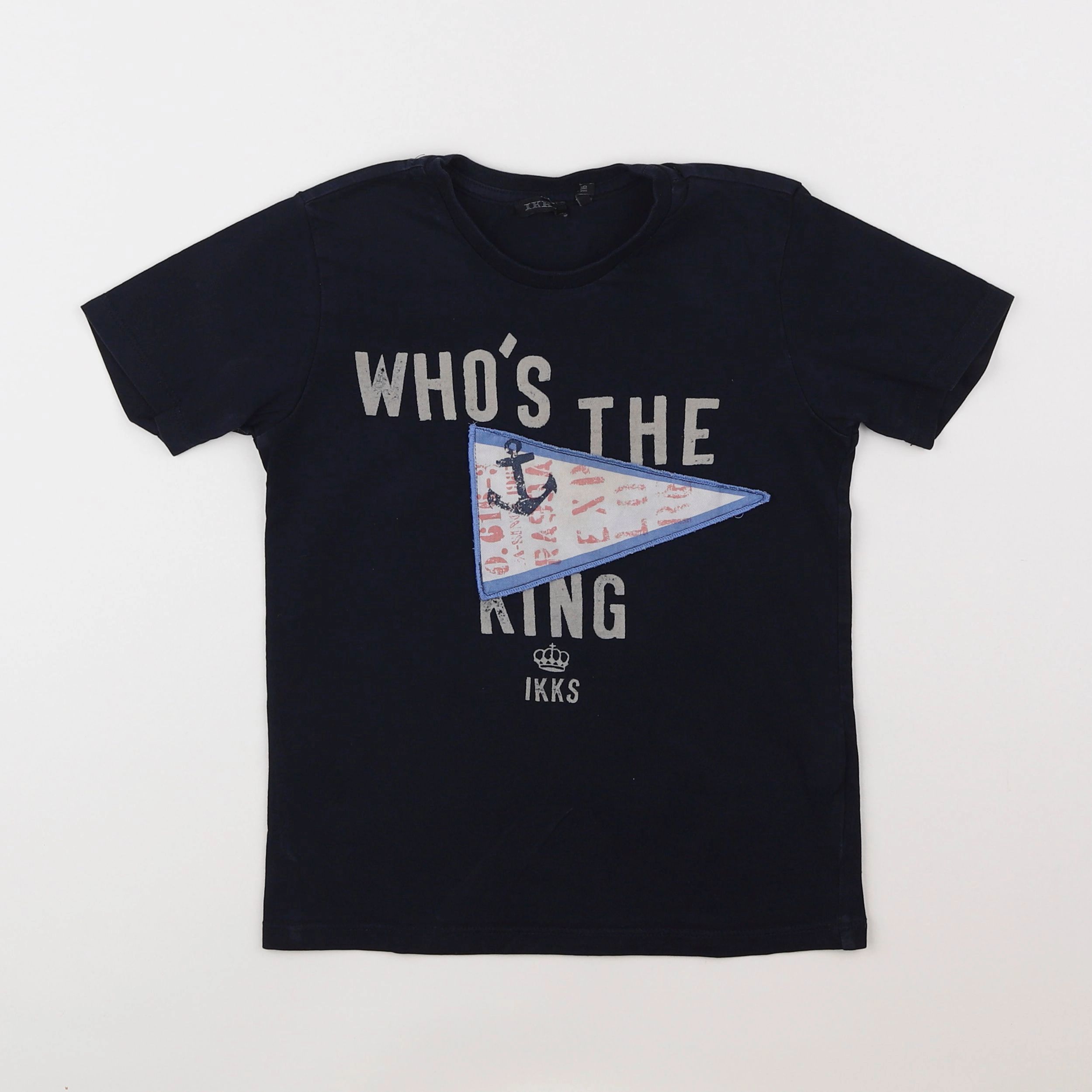 IKKS - tee-shirt bleu - 6 ans