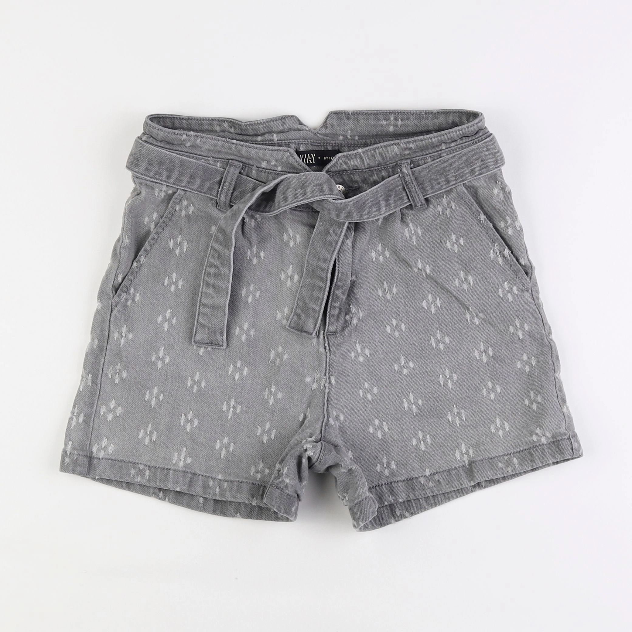 IKKS - short gris - 12 ans