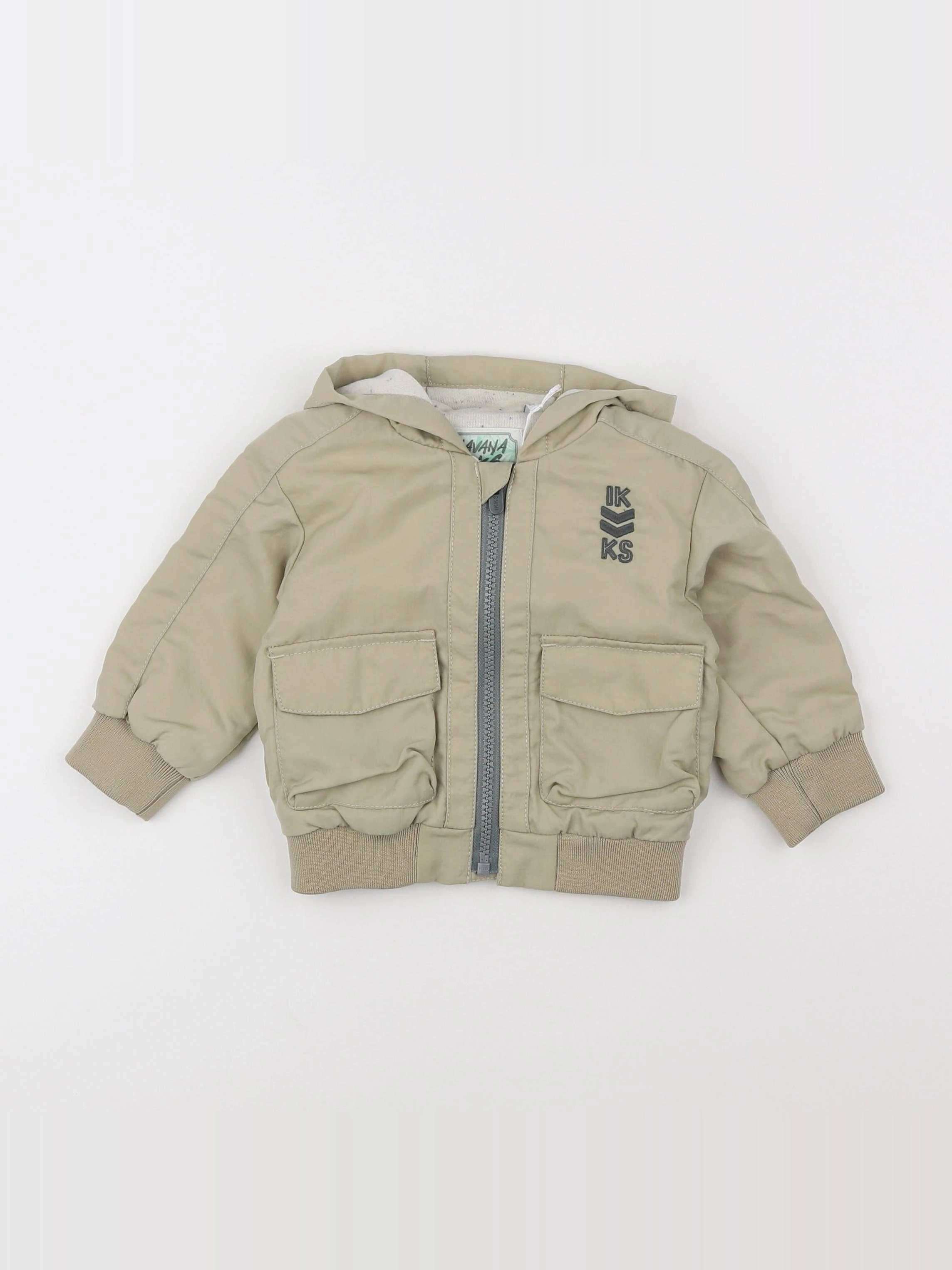 IKKS - veste beige - 6 mois