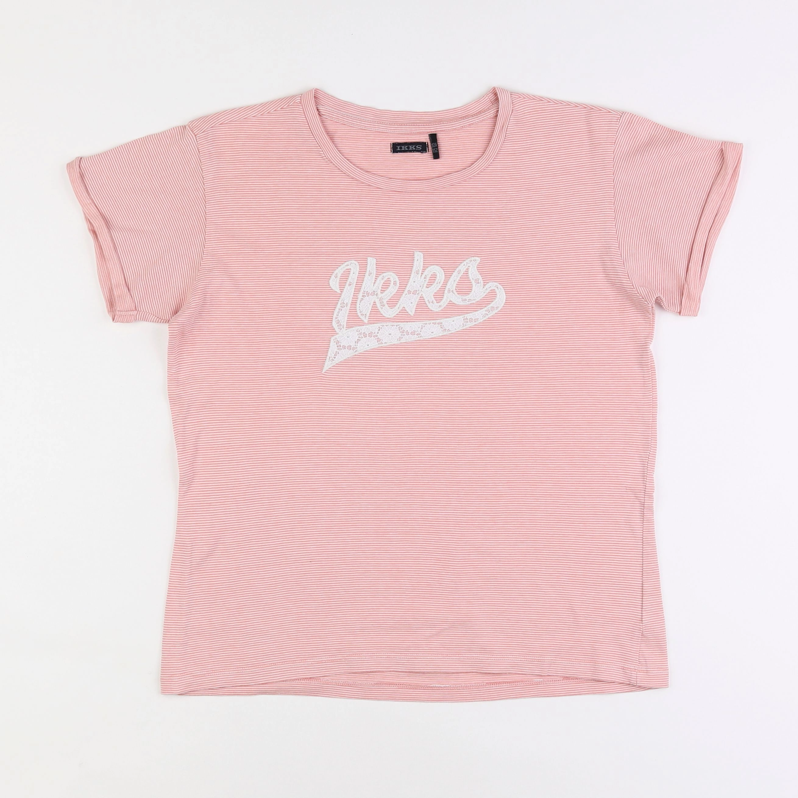 IKKS - tee-shirt rose - 12 ans