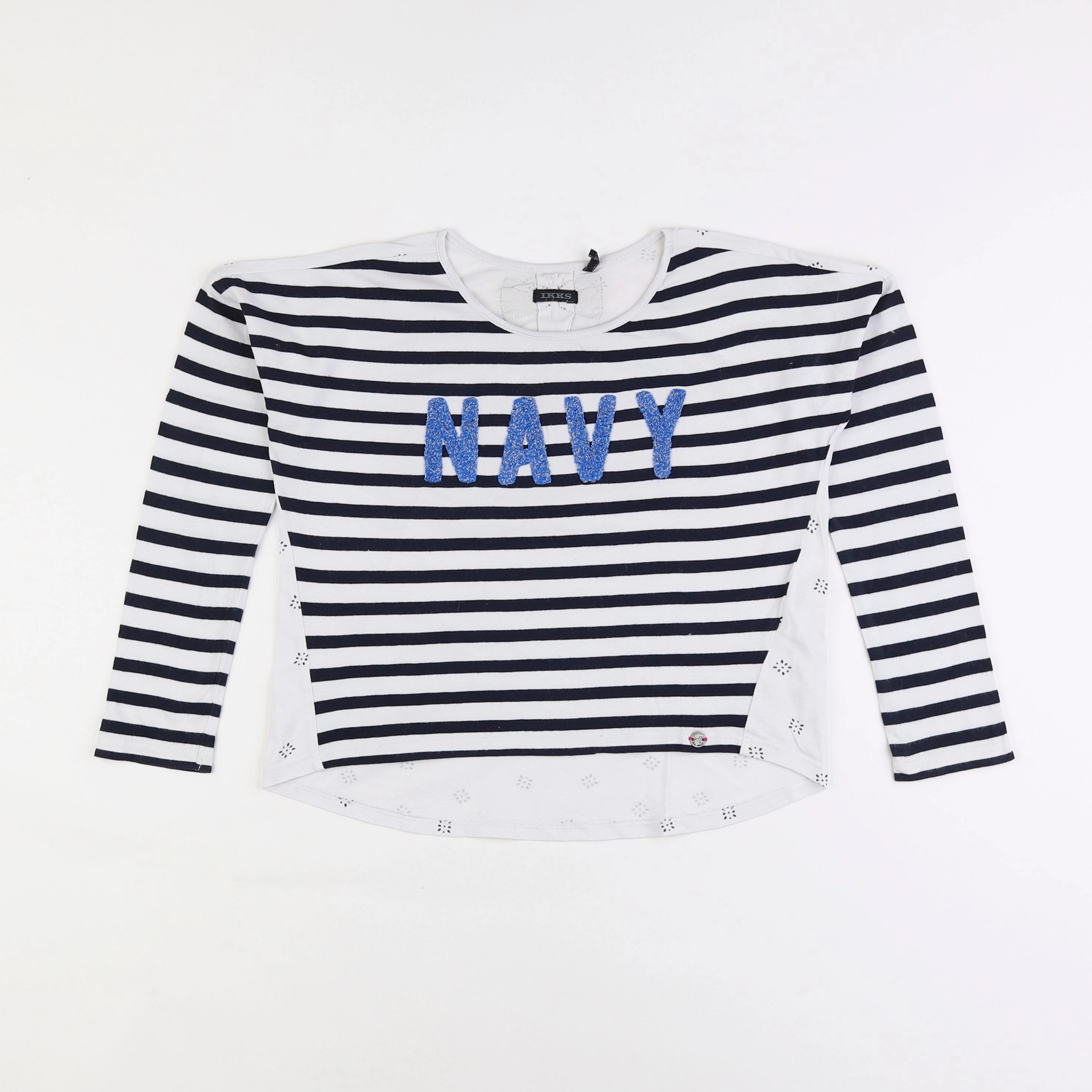 IKKS - tee-shirt blanc - 8 ans