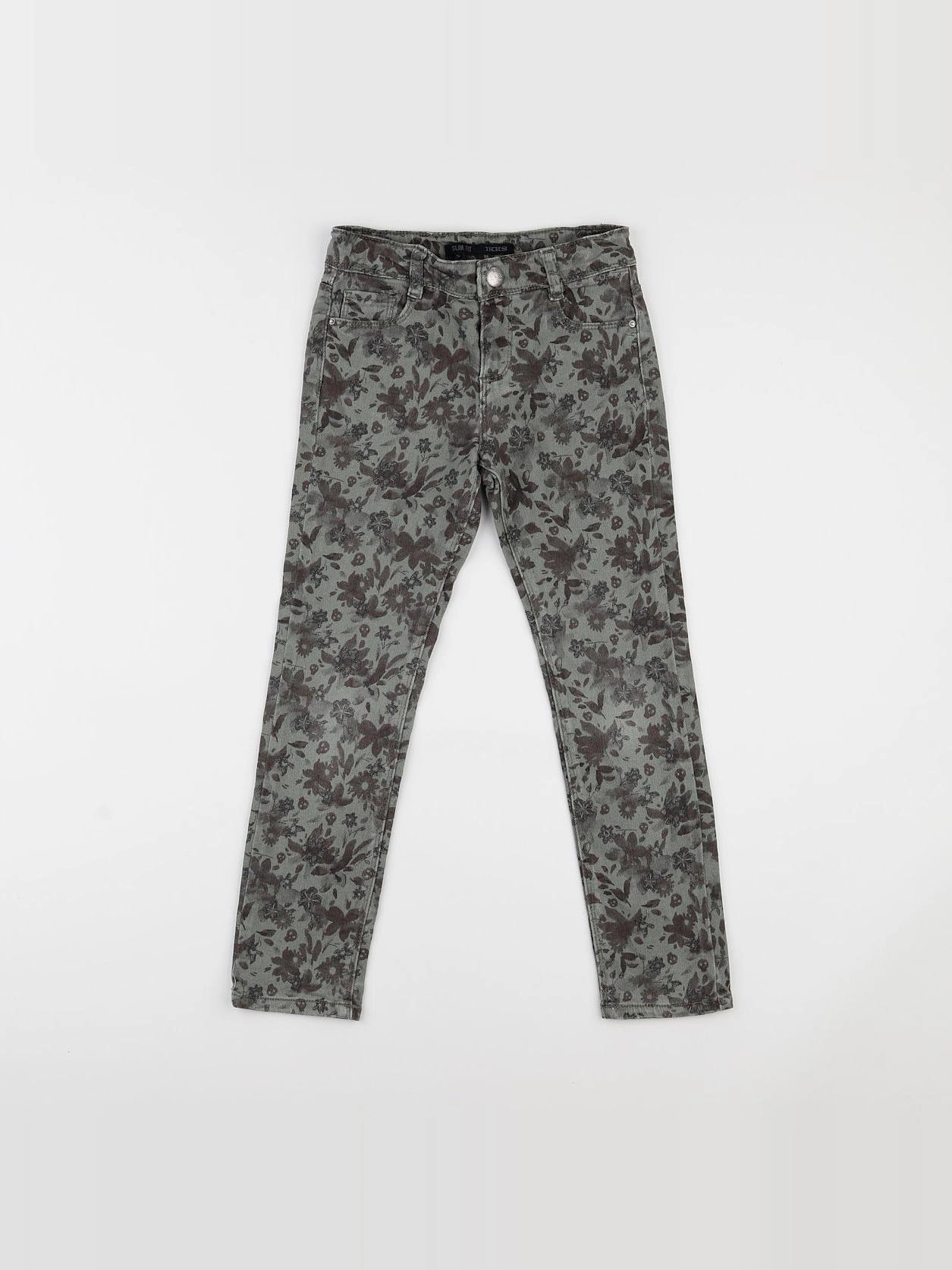 IKKS - pantalon vert - 7 ans