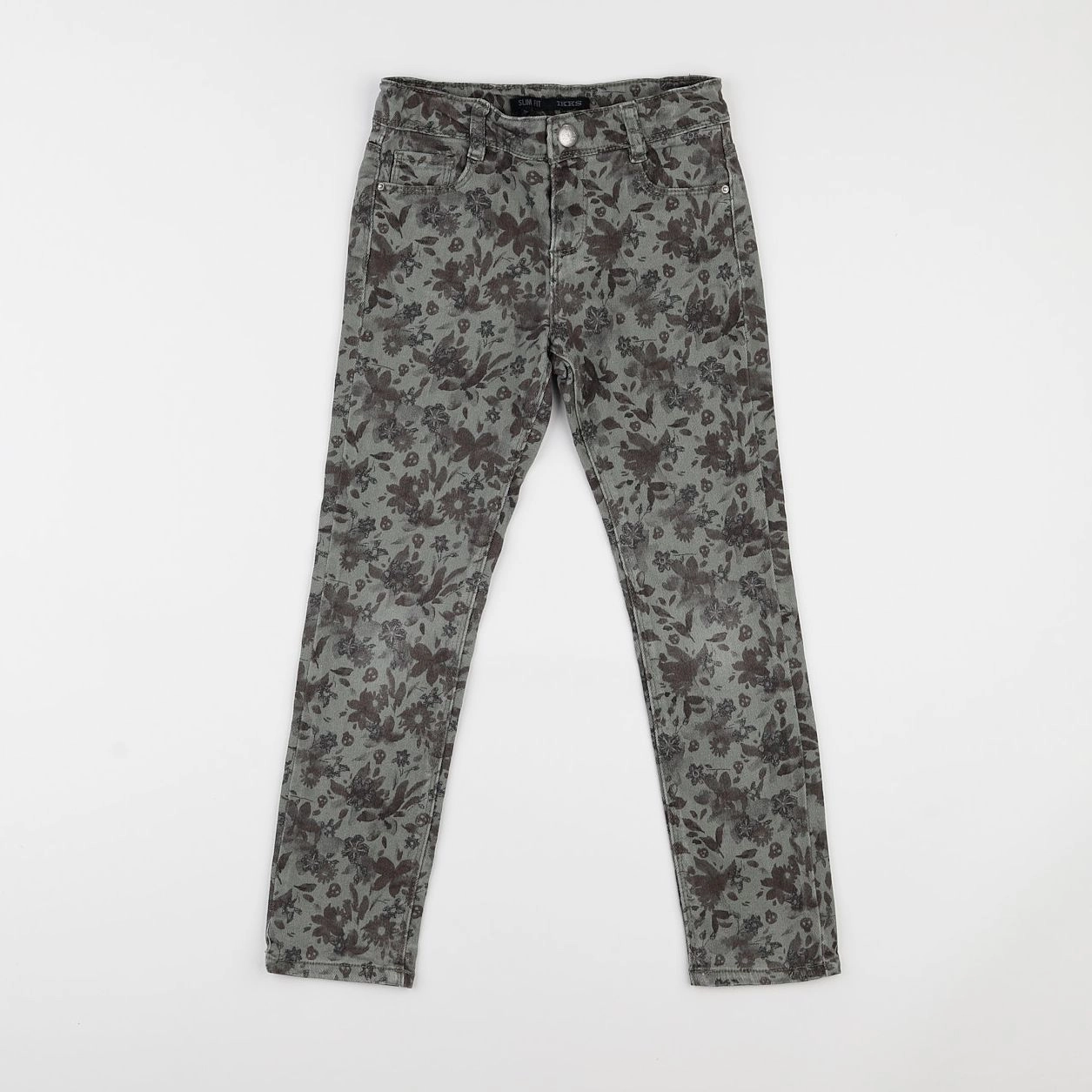 IKKS - pantalon vert - 7 ans