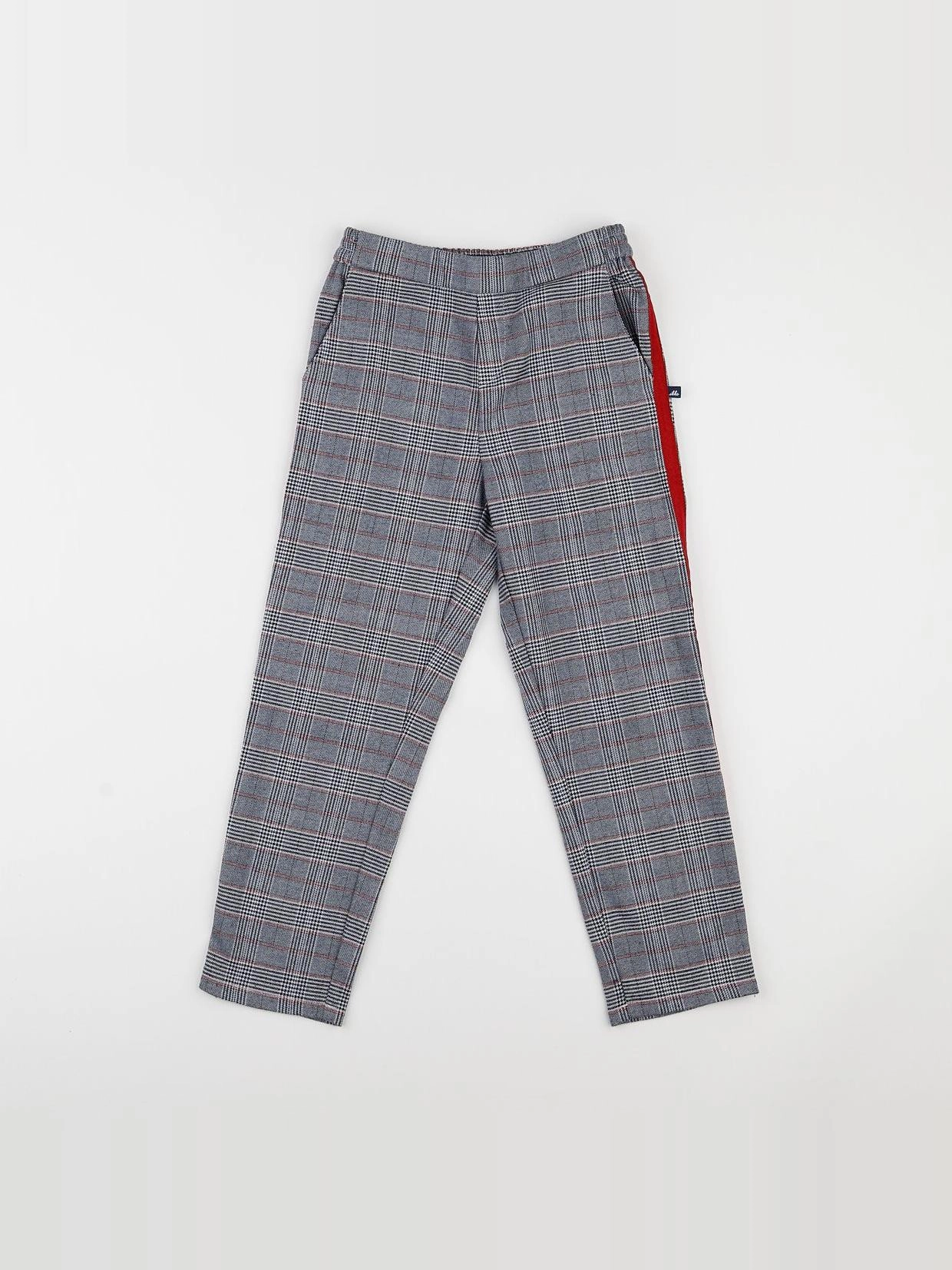 IKKS - pantalon gris - 7 ans