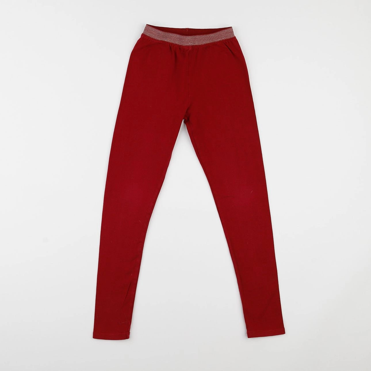 Vertbaudet - legging rouge - 9 ans