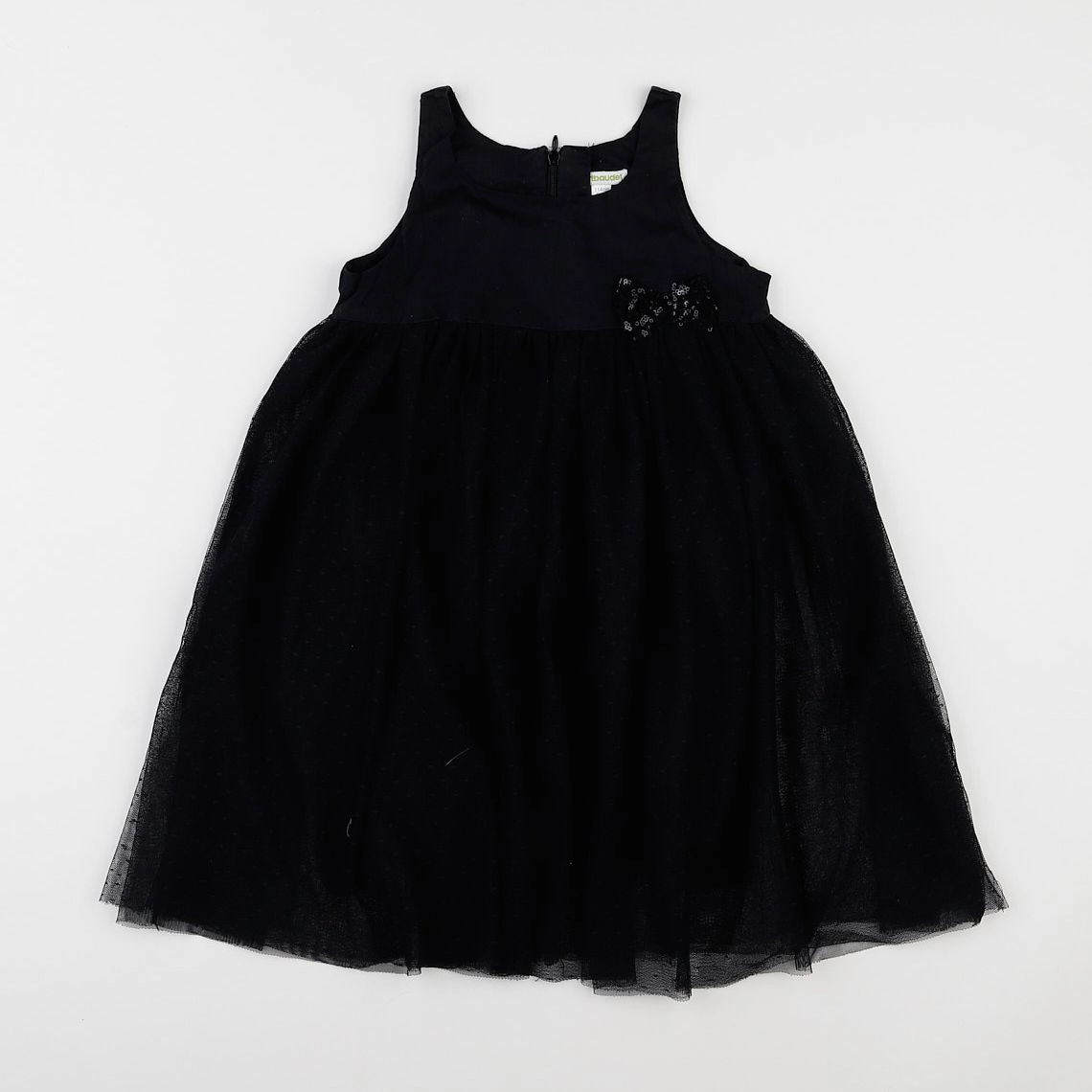 Vertbaudet - robe noir - 6 ans