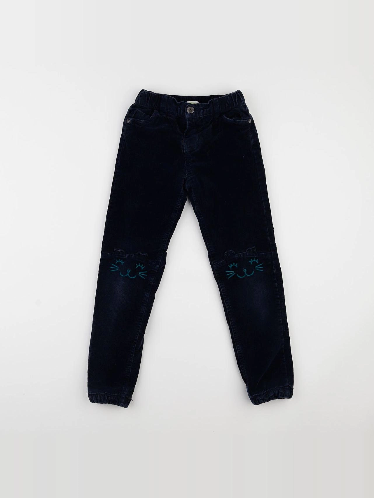 Vertbaudet - pantalon doublé noir - 8 ans