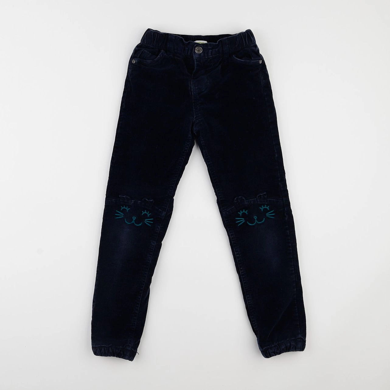Vertbaudet - pantalon doublé noir - 8 ans