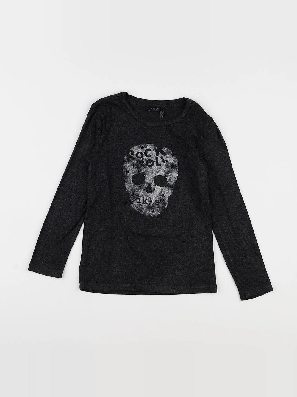 IKKS - tee-shirt noir - 6 ans