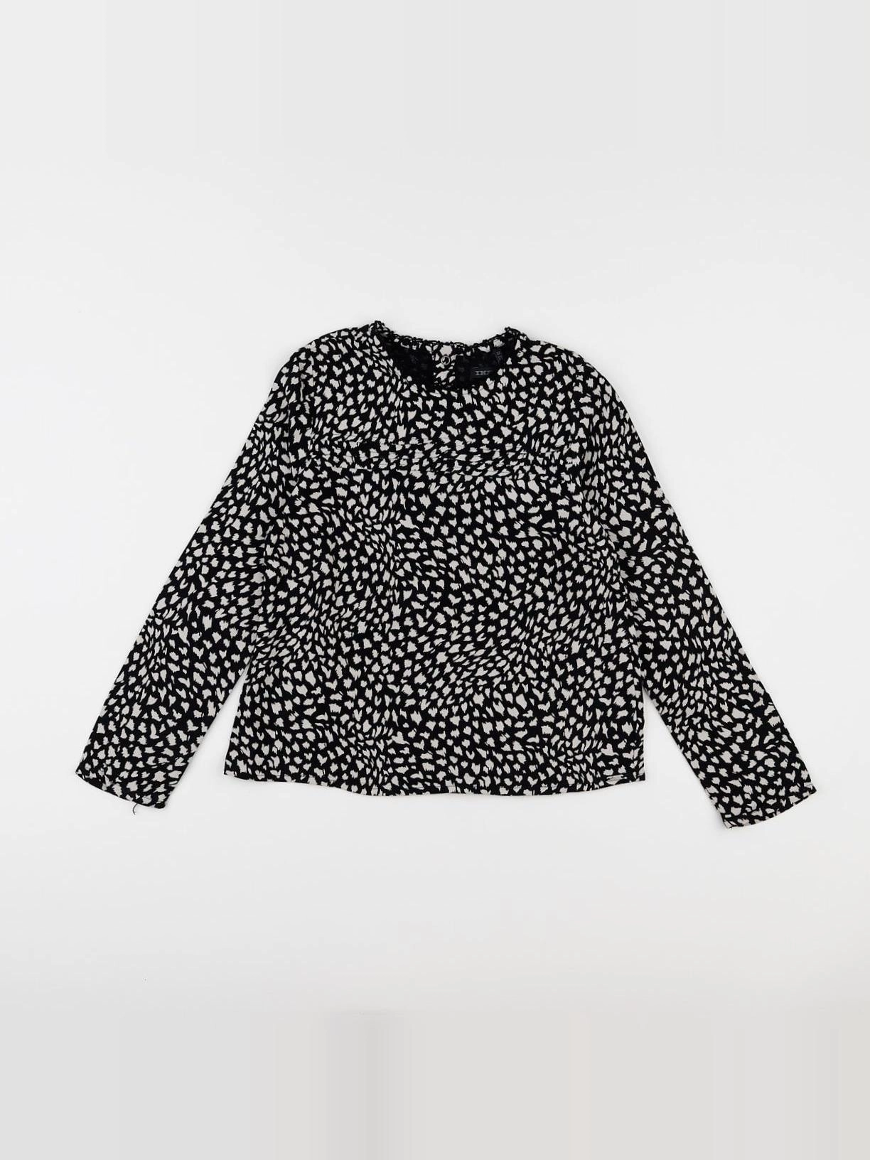 IKKS - blouse noir - 8 ans